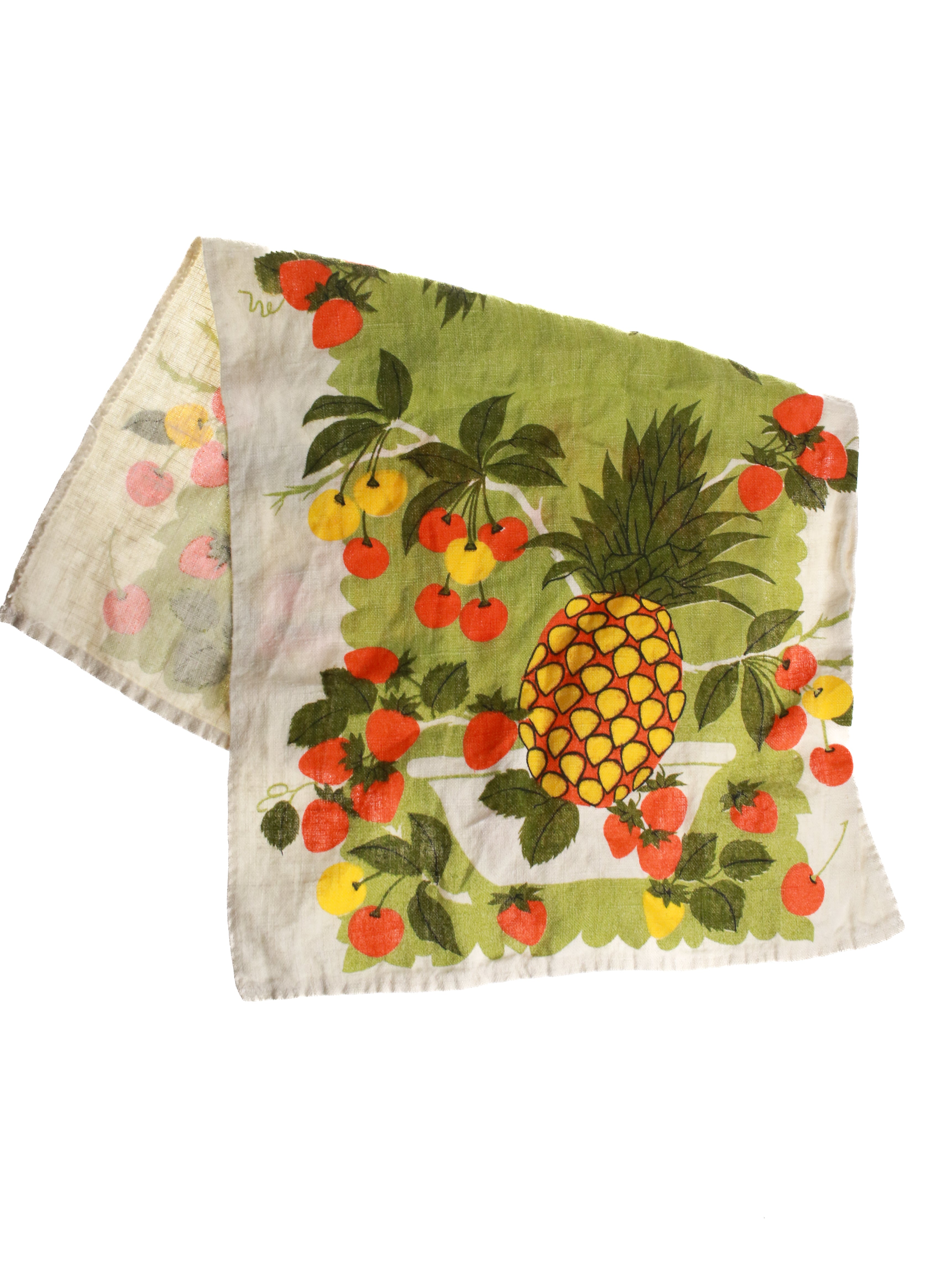 Pineapple Brady Bunch Tea Towel | Whit's Vintage Picks