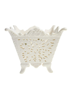 Ceramic Pedestal Basket