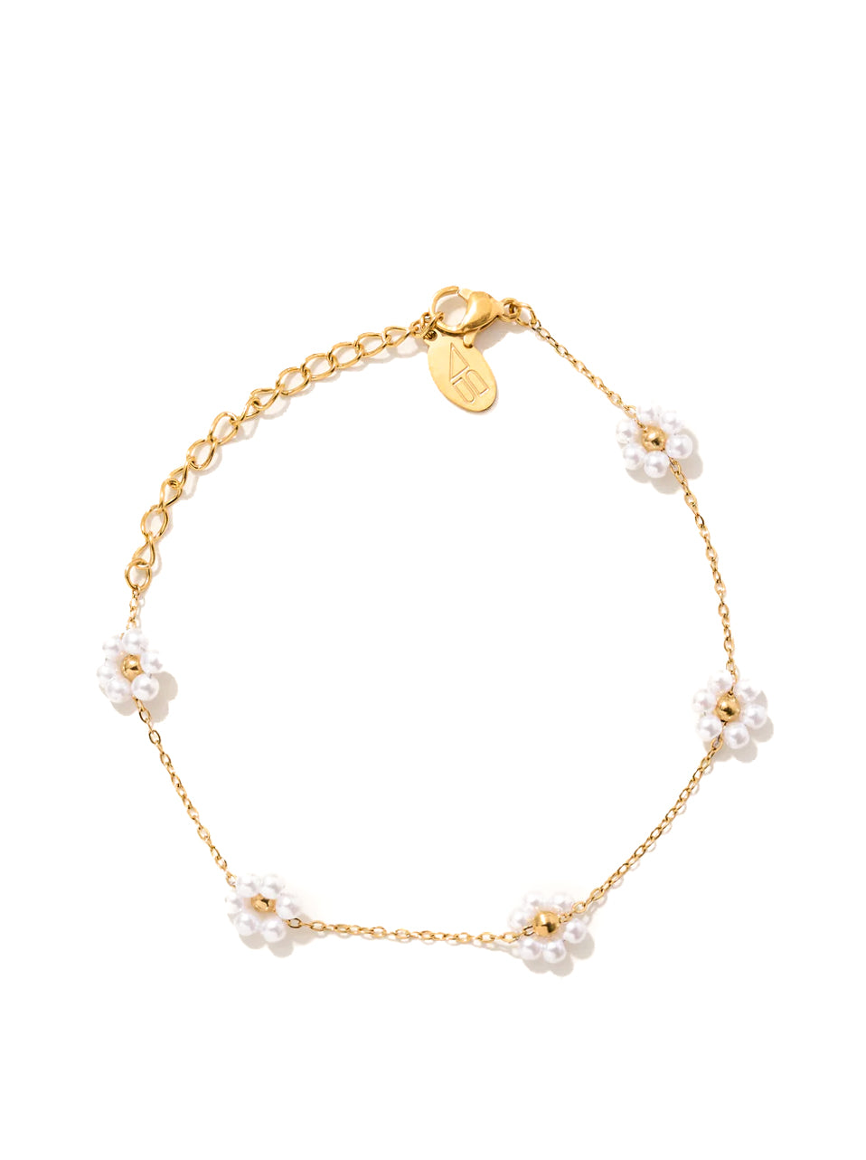 Pearl Daisy Bracelet | Nikki Smith
