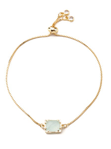 Liv Amazonite Slider Bracelet| Nikki Smith