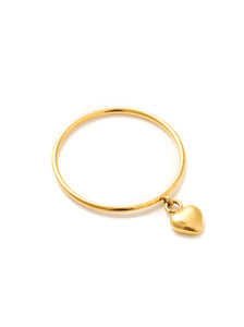 Amore Heart Charm Ring | Nikki Smith