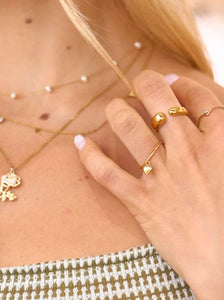 Amore Heart Charm Ring | Nikki Smith