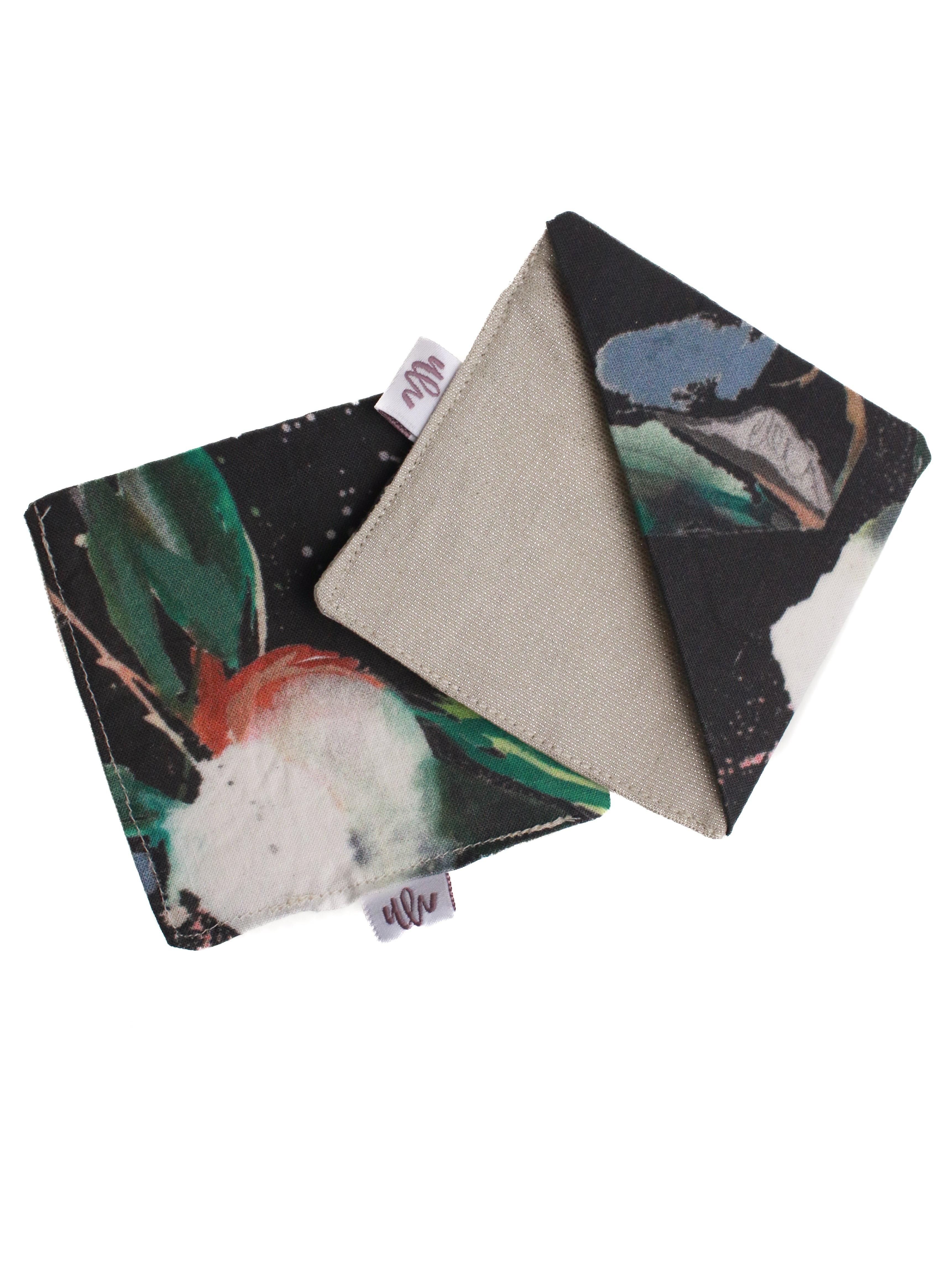 Fabric Corner Bookmark | Magnolia Pattern