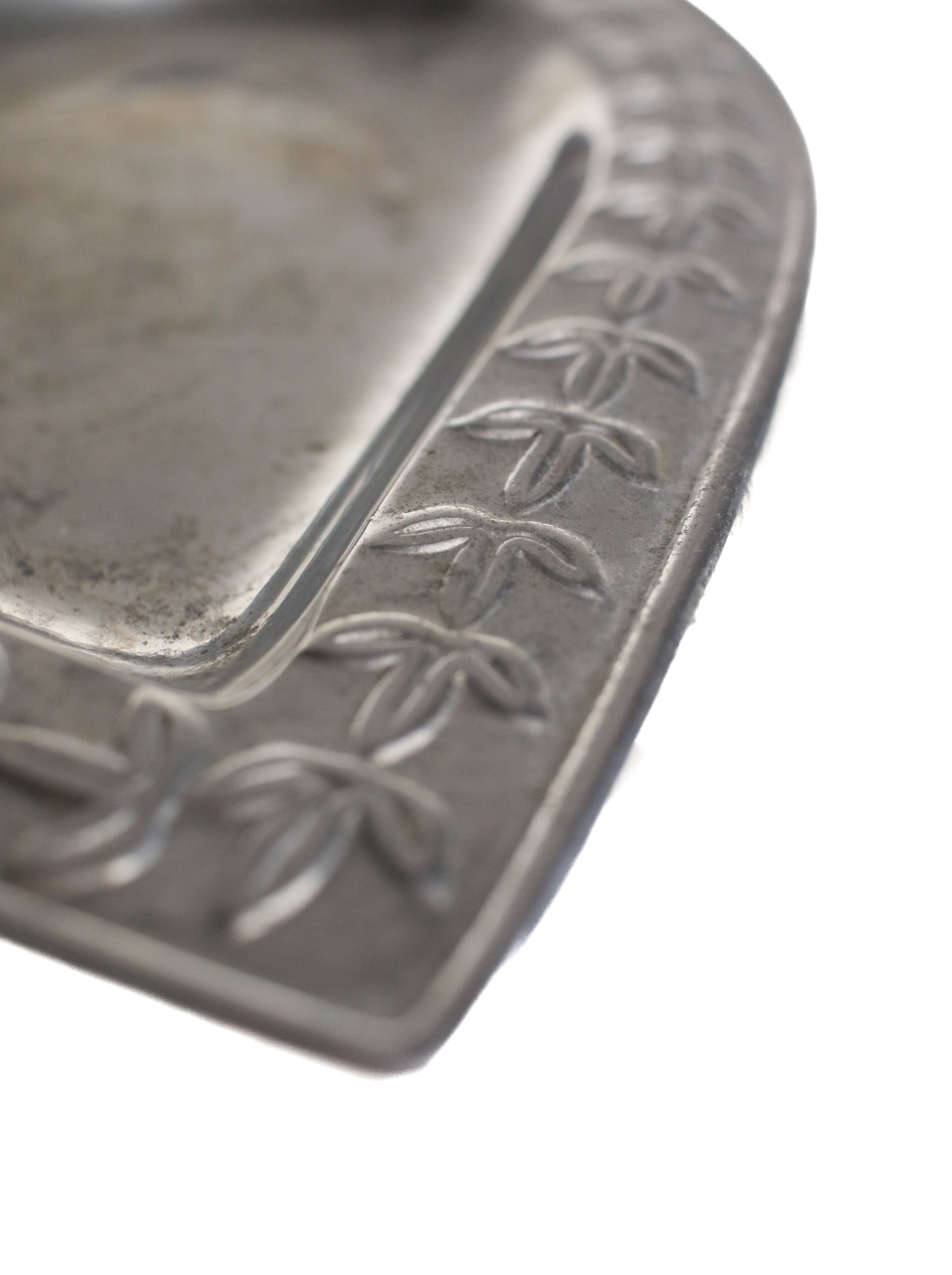 Heart Pewter Tray | Whit's Vintage Picks