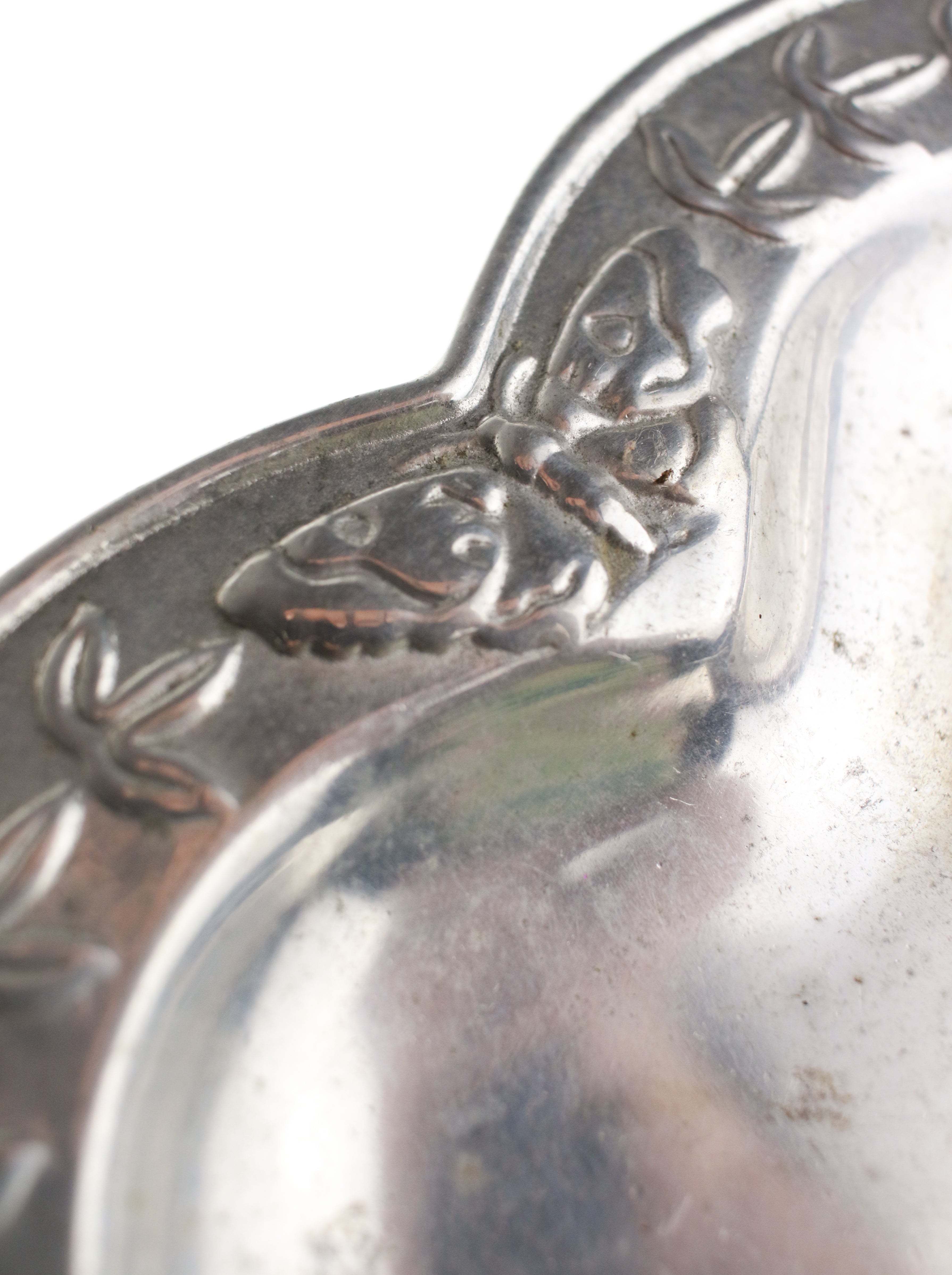 Heart Pewter Tray | Whit's Vintage Picks