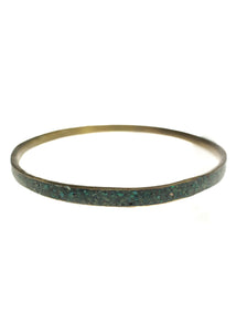 Thin Green Bangle | Whit's Vintage Picks