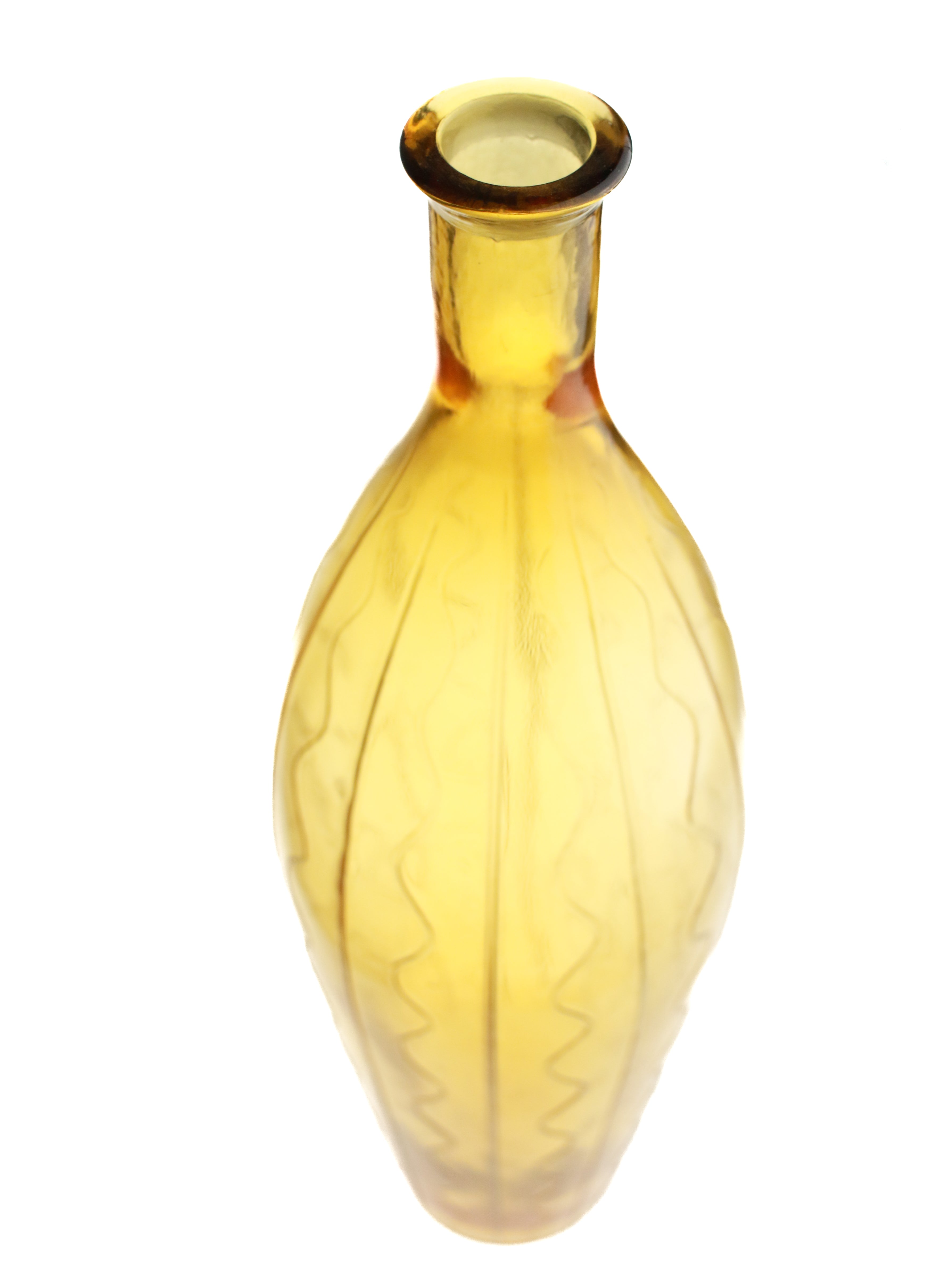 Tall Amber Wave Vase | Whit's Vintage Picks