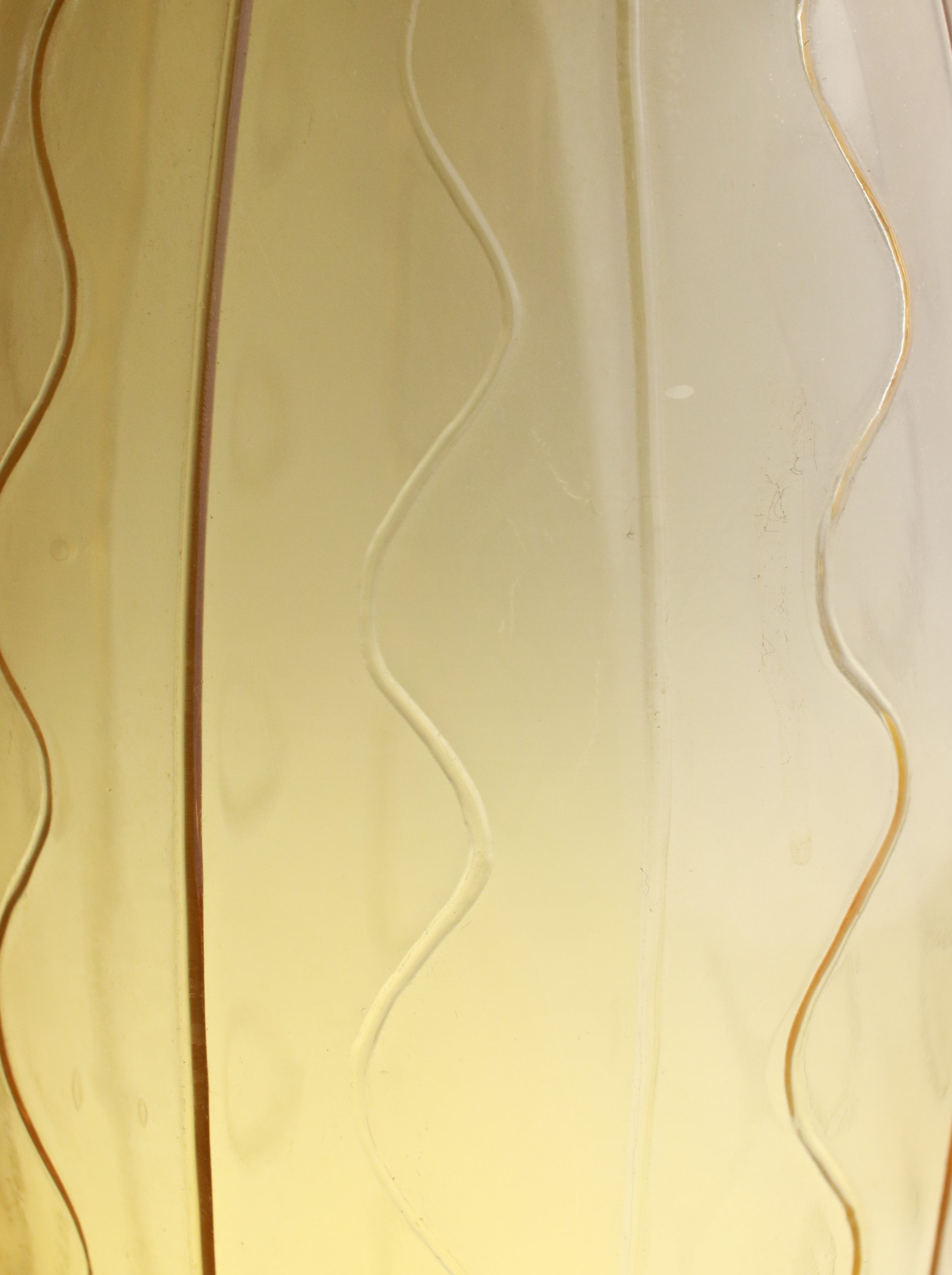 Tall Amber Wave Vase | Whit's Vintage Picks