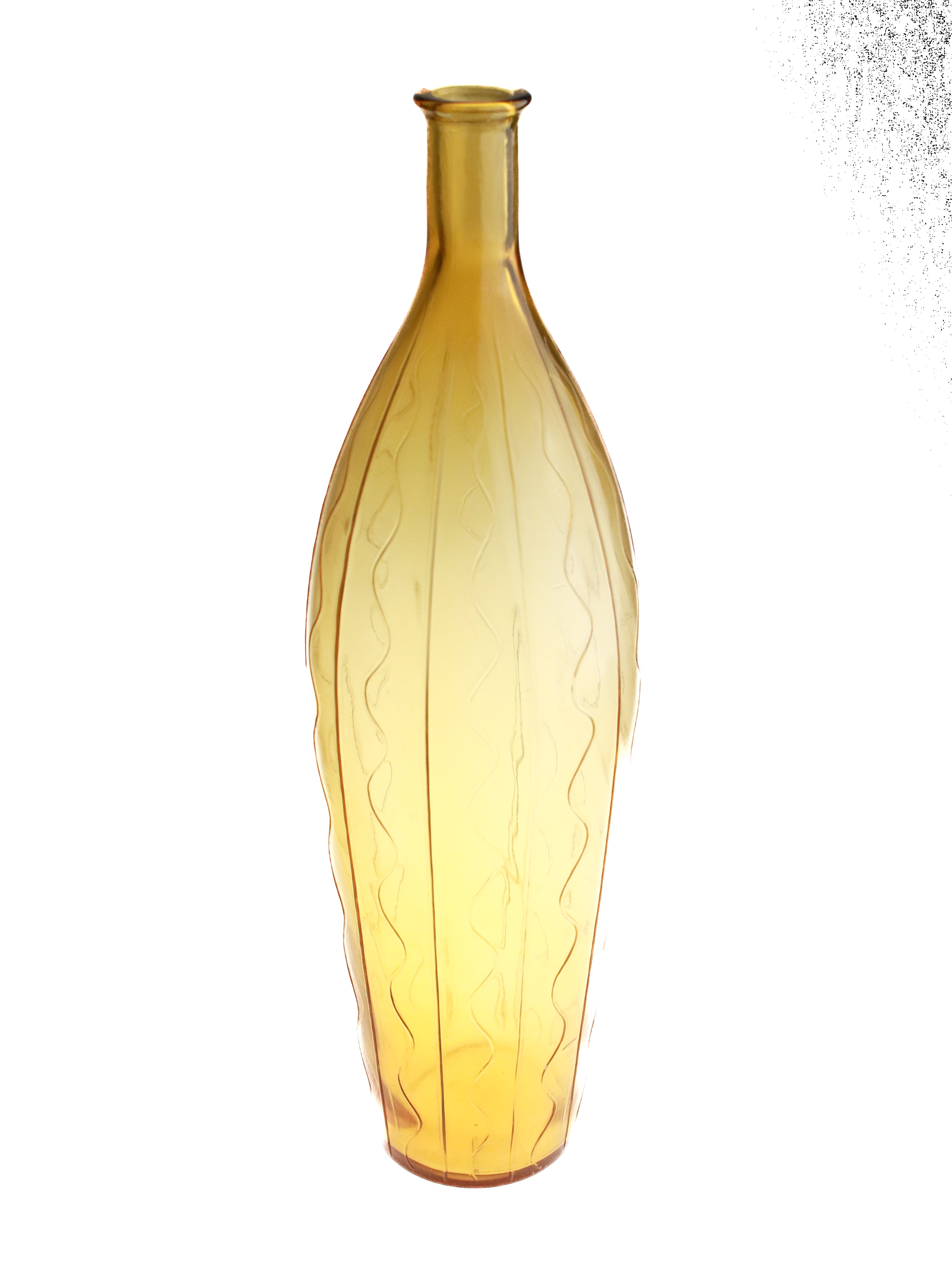 Tall Amber Wave Vase | Whit's Vintage Picks