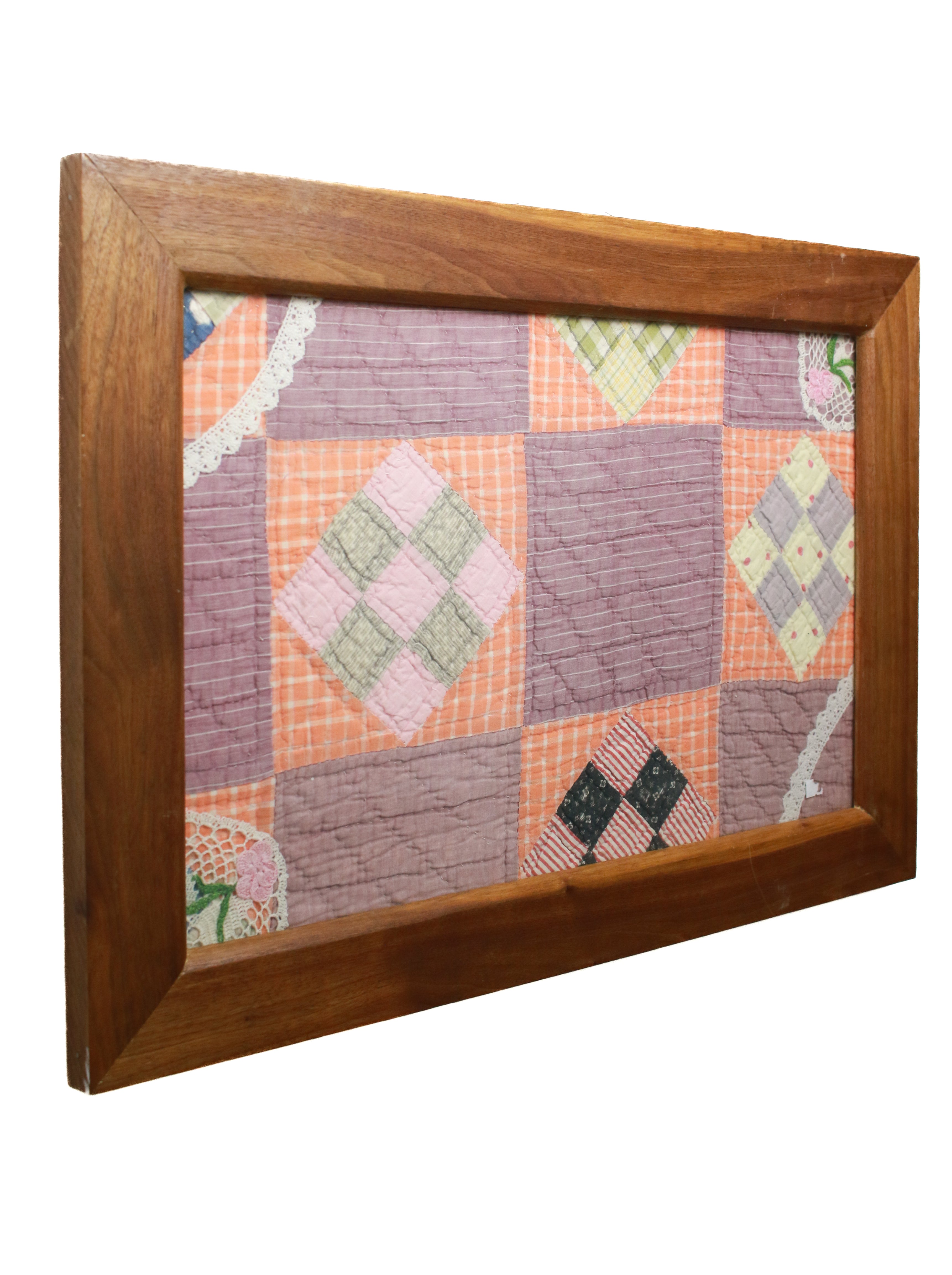 Framed Quilt Art | Whit's Vintage Picks