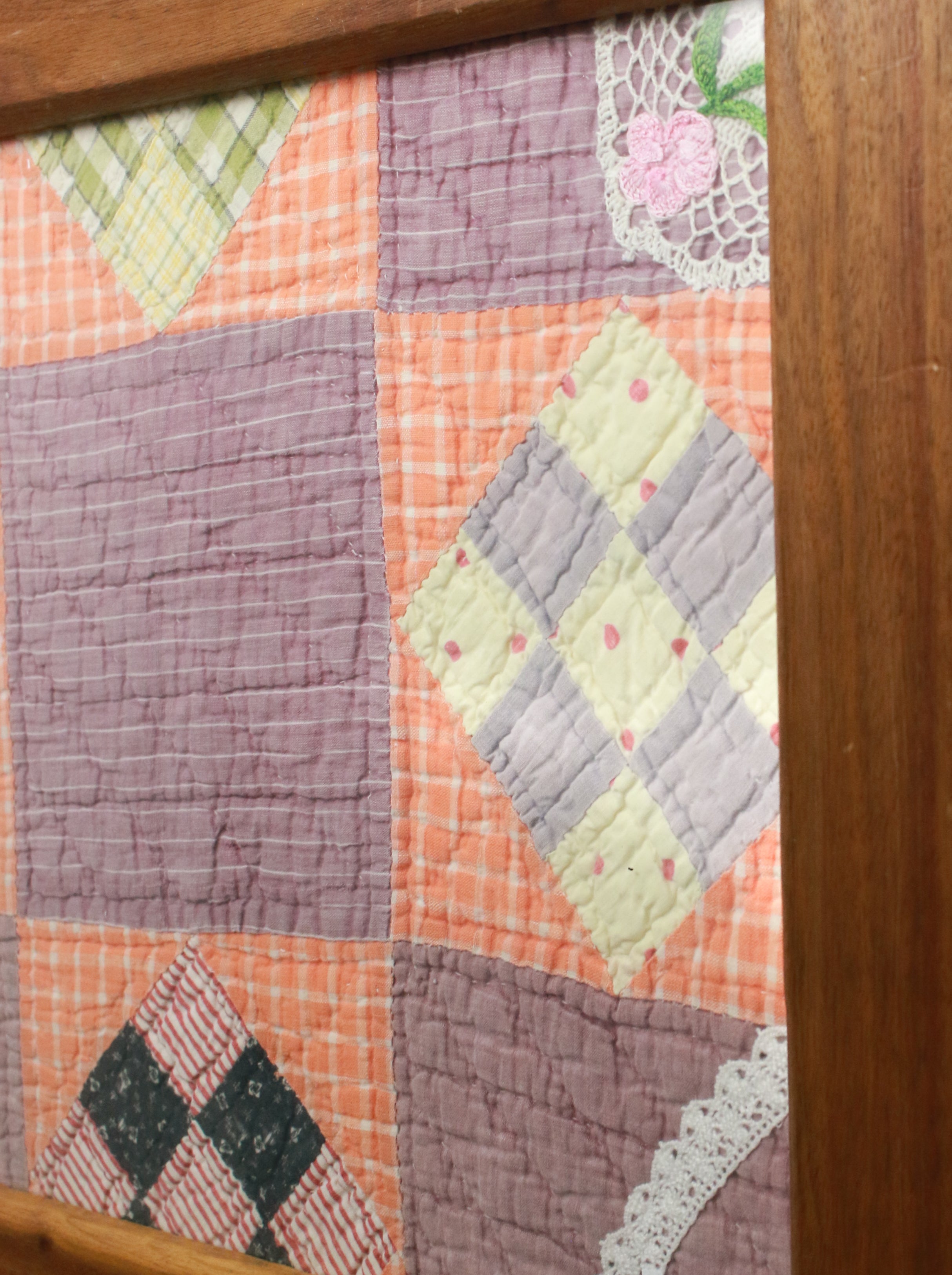 Framed Quilt Art | Whit's Vintage Picks