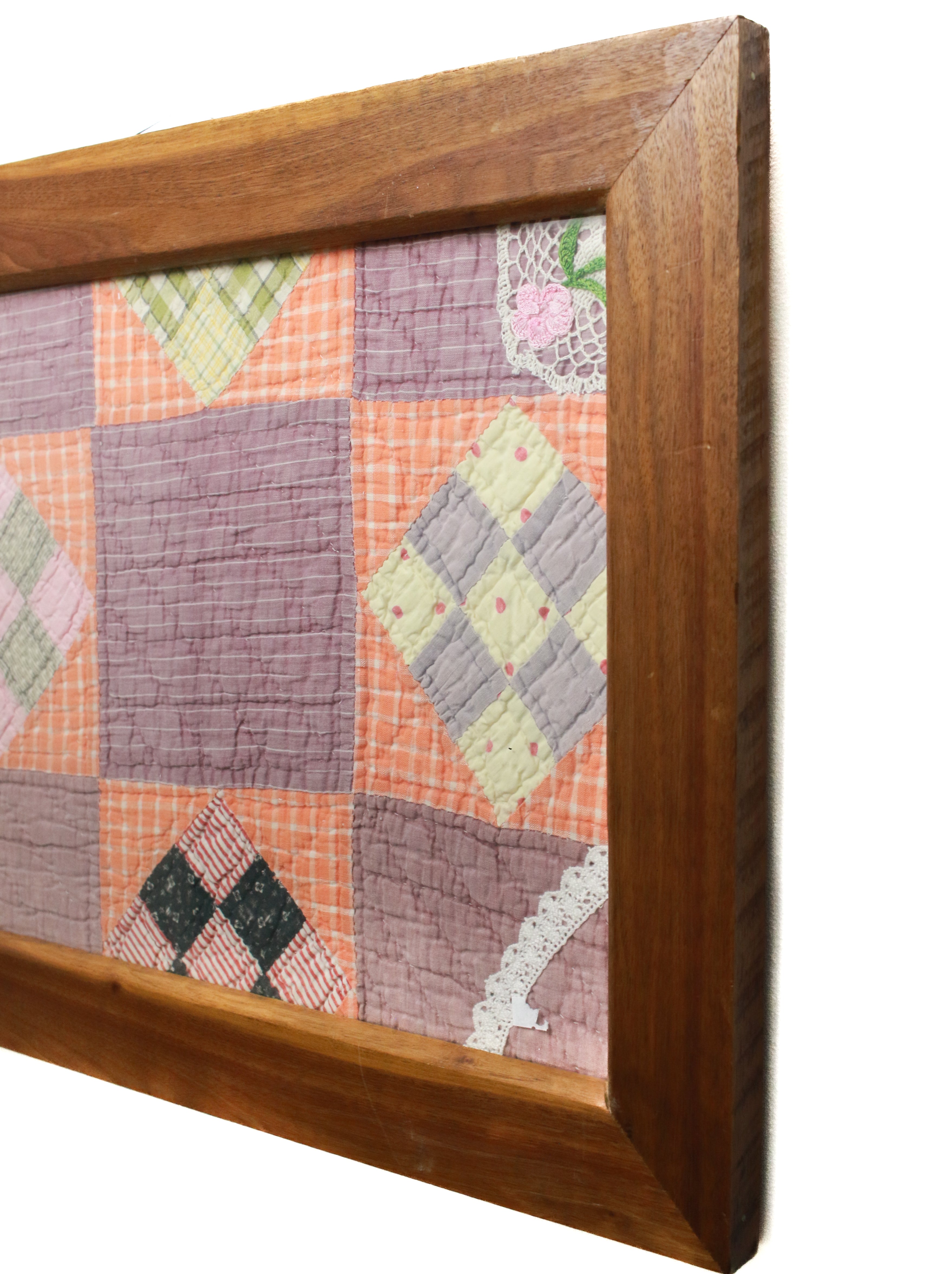 Framed Quilt Art | Whit's Vintage Picks