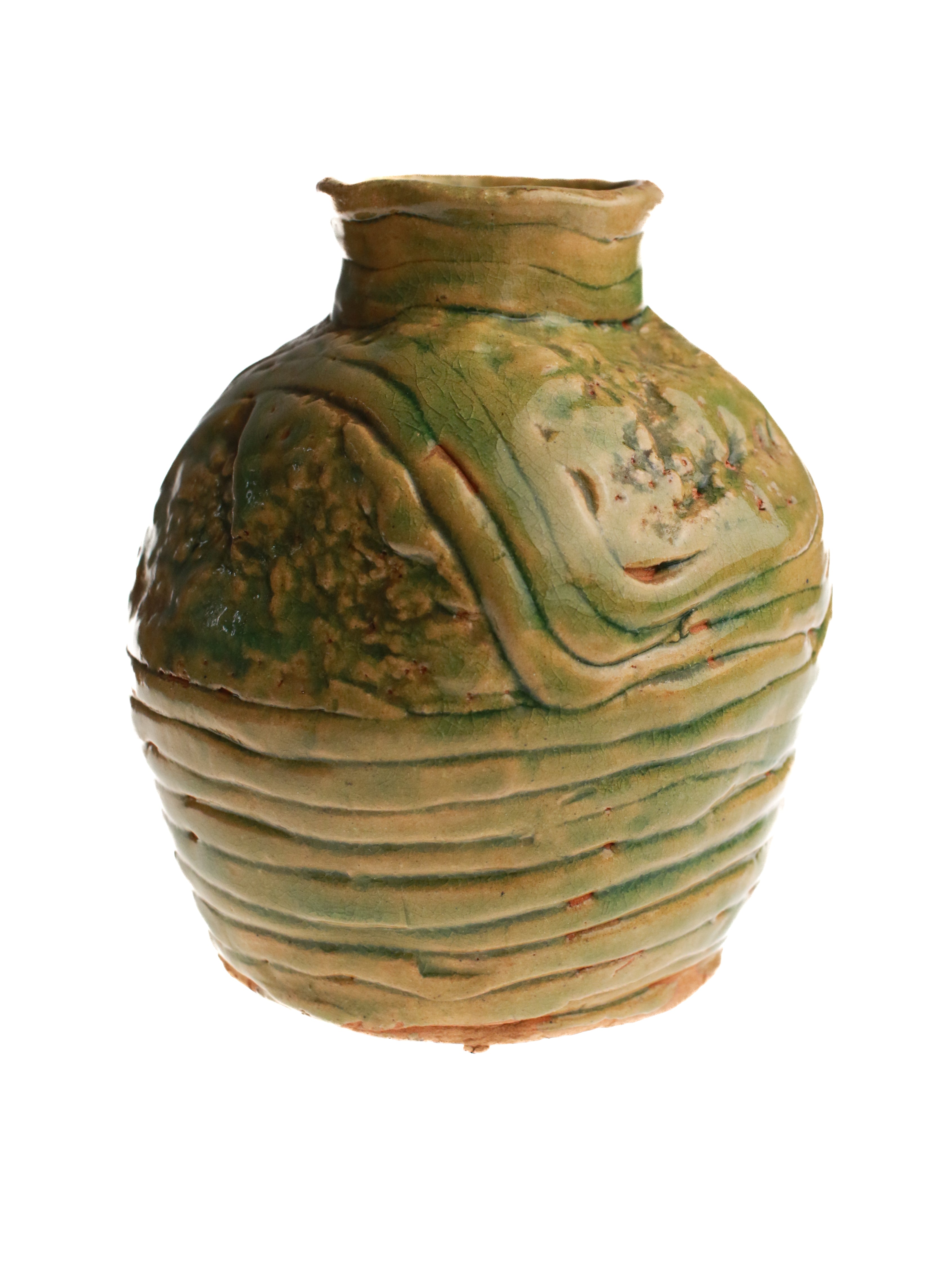 Layered Clay Vase | Whit's Vintage Picks