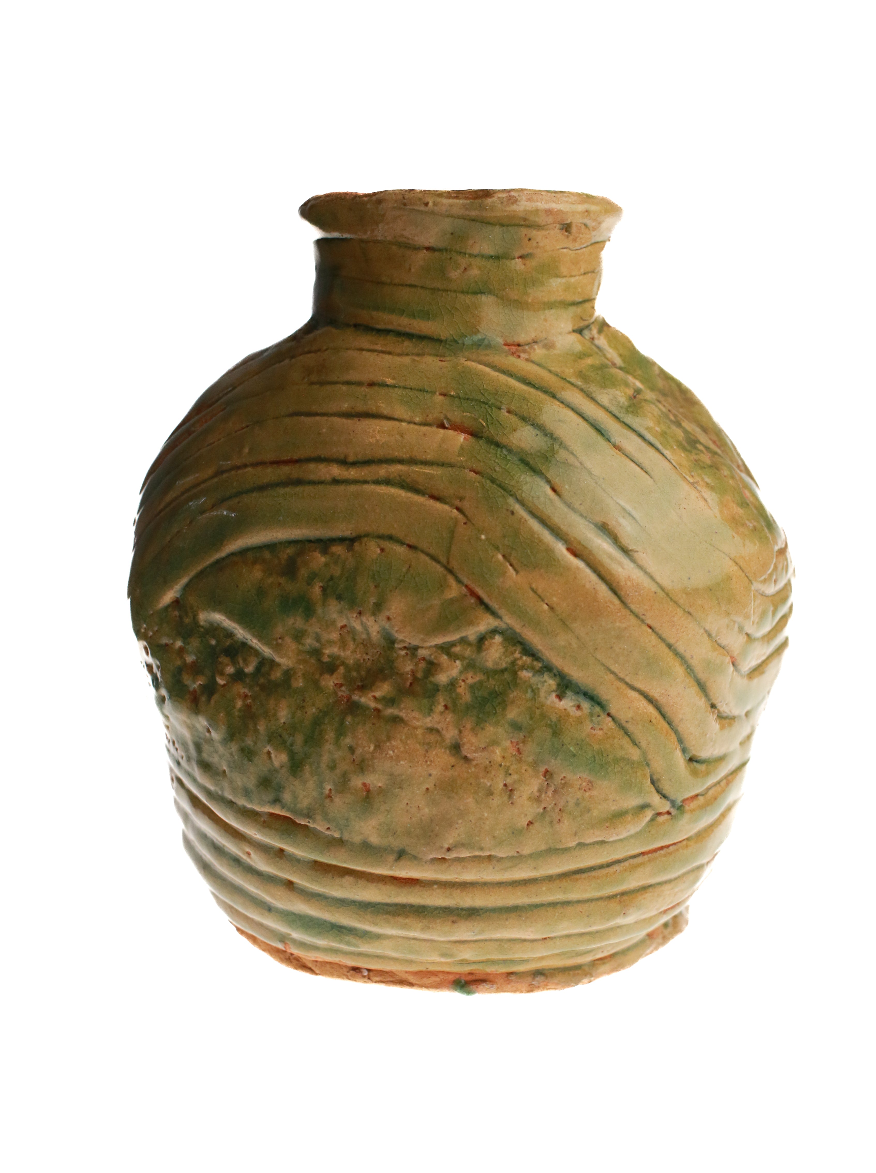 Layered Clay Vase | Whit's Vintage Picks