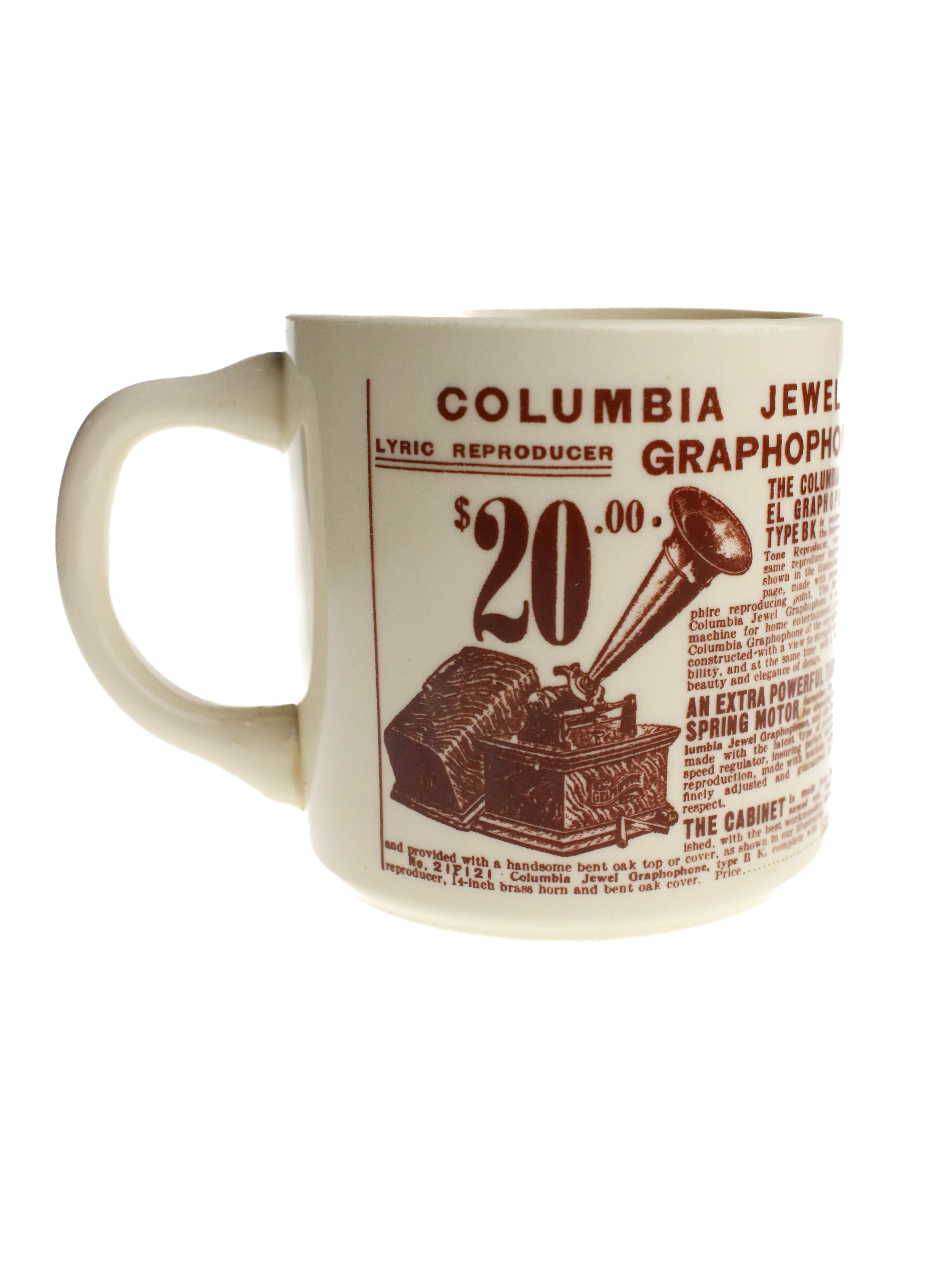Newsprint Mug | Whit's Vintage Picks