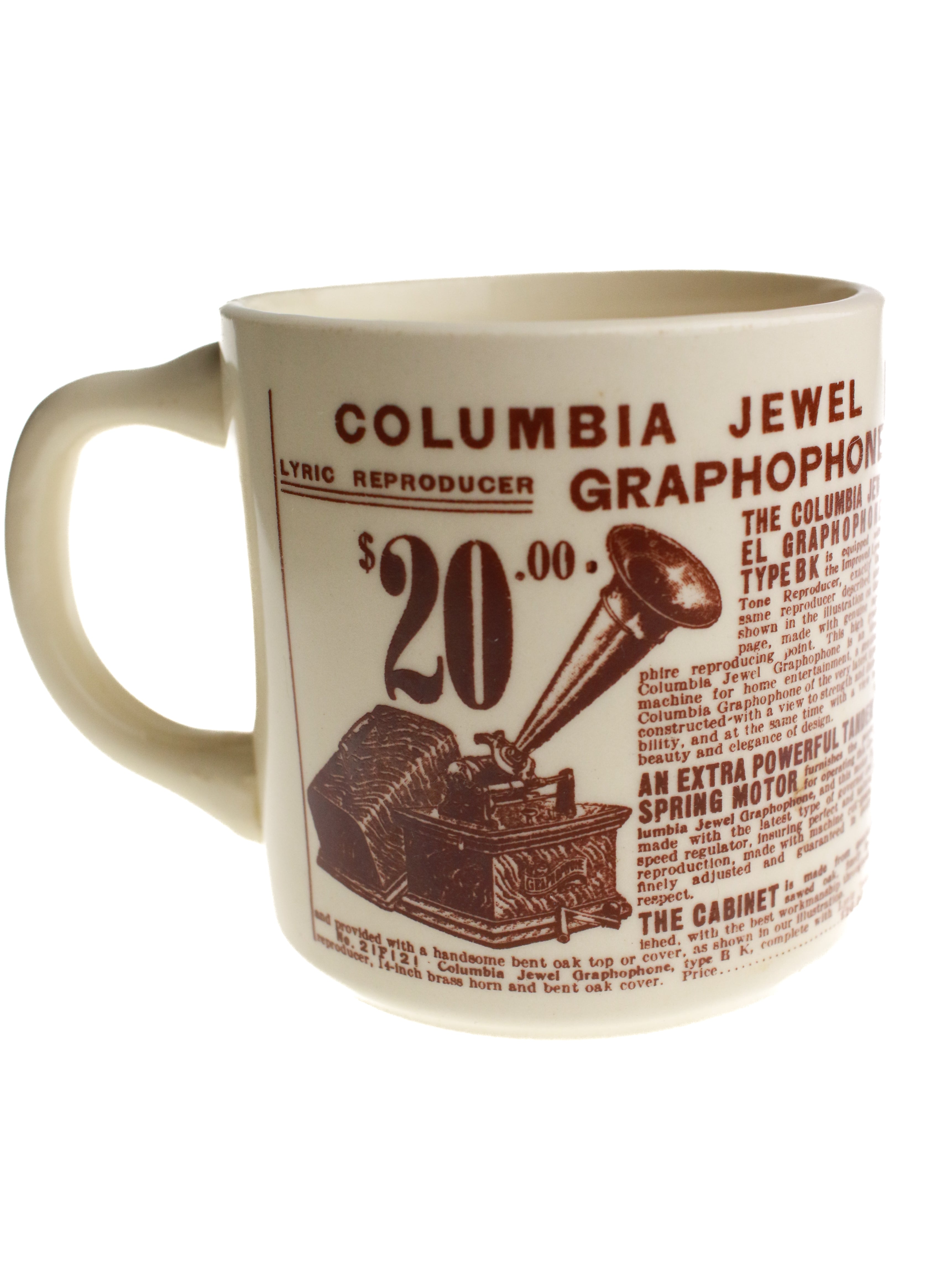 Newsprint Mug | Whit's Vintage Picks