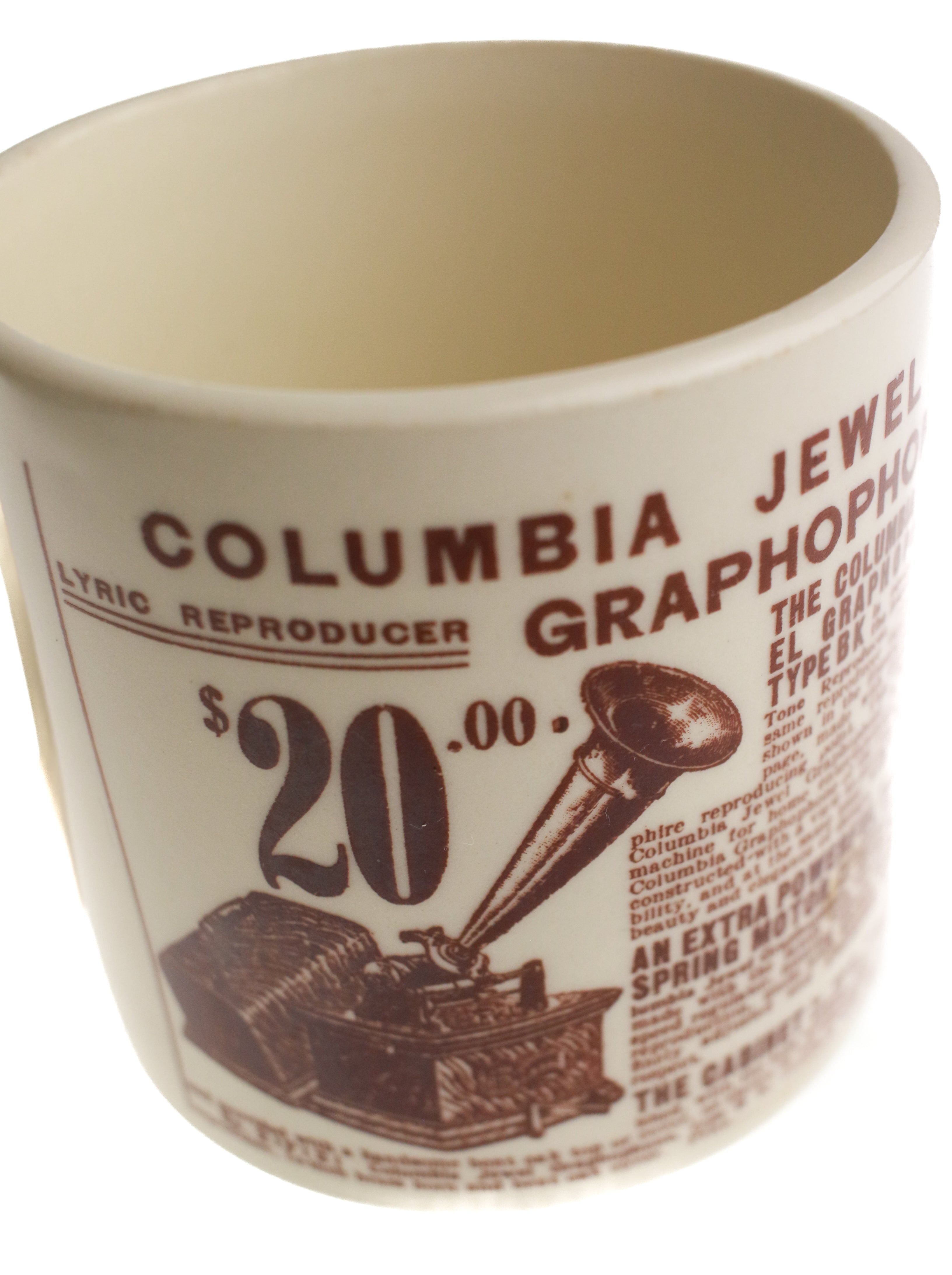 Newsprint Mug | Whit's Vintage Picks