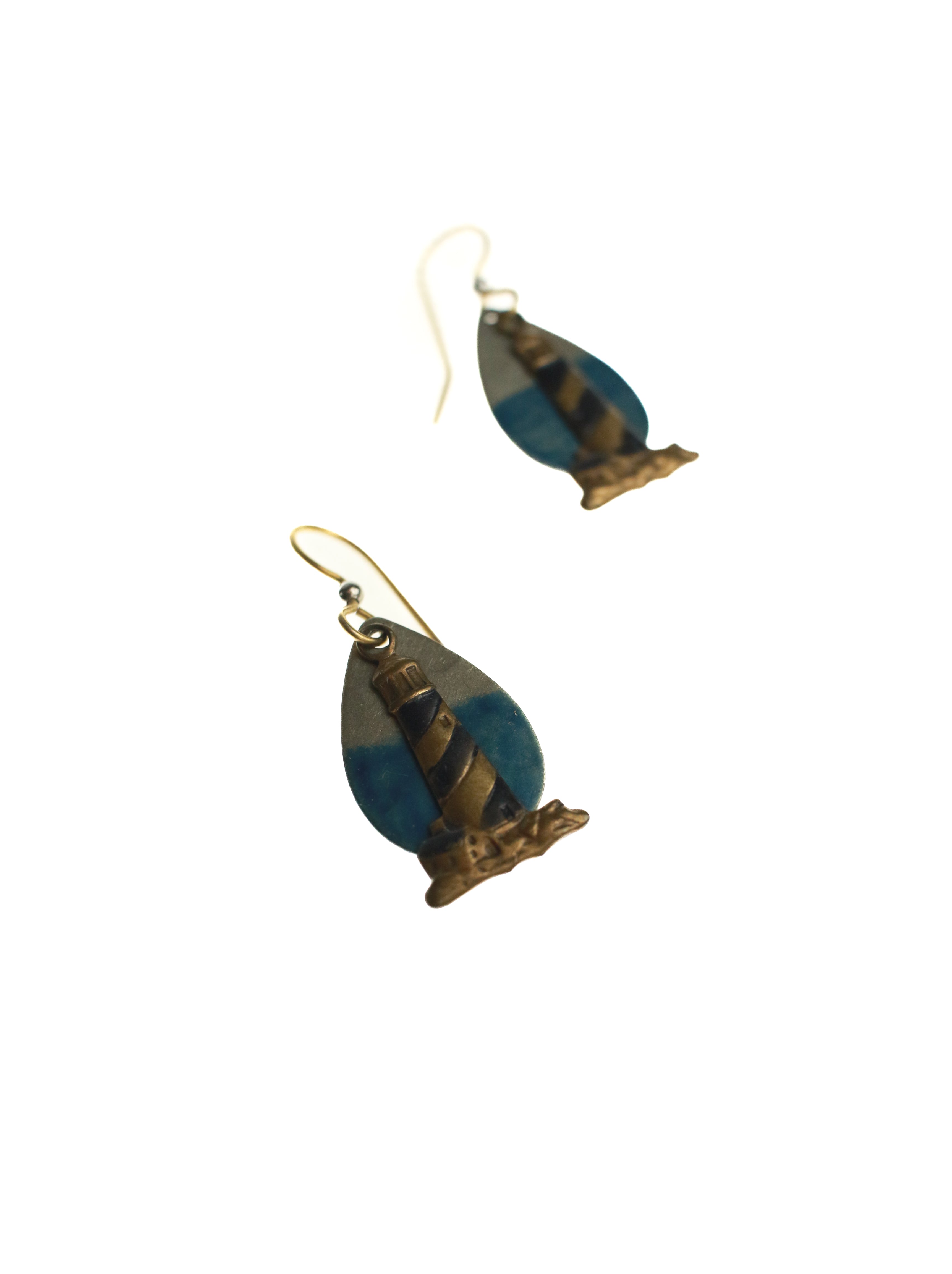 Lighthouse Earrings | Whit's Vintage Picks