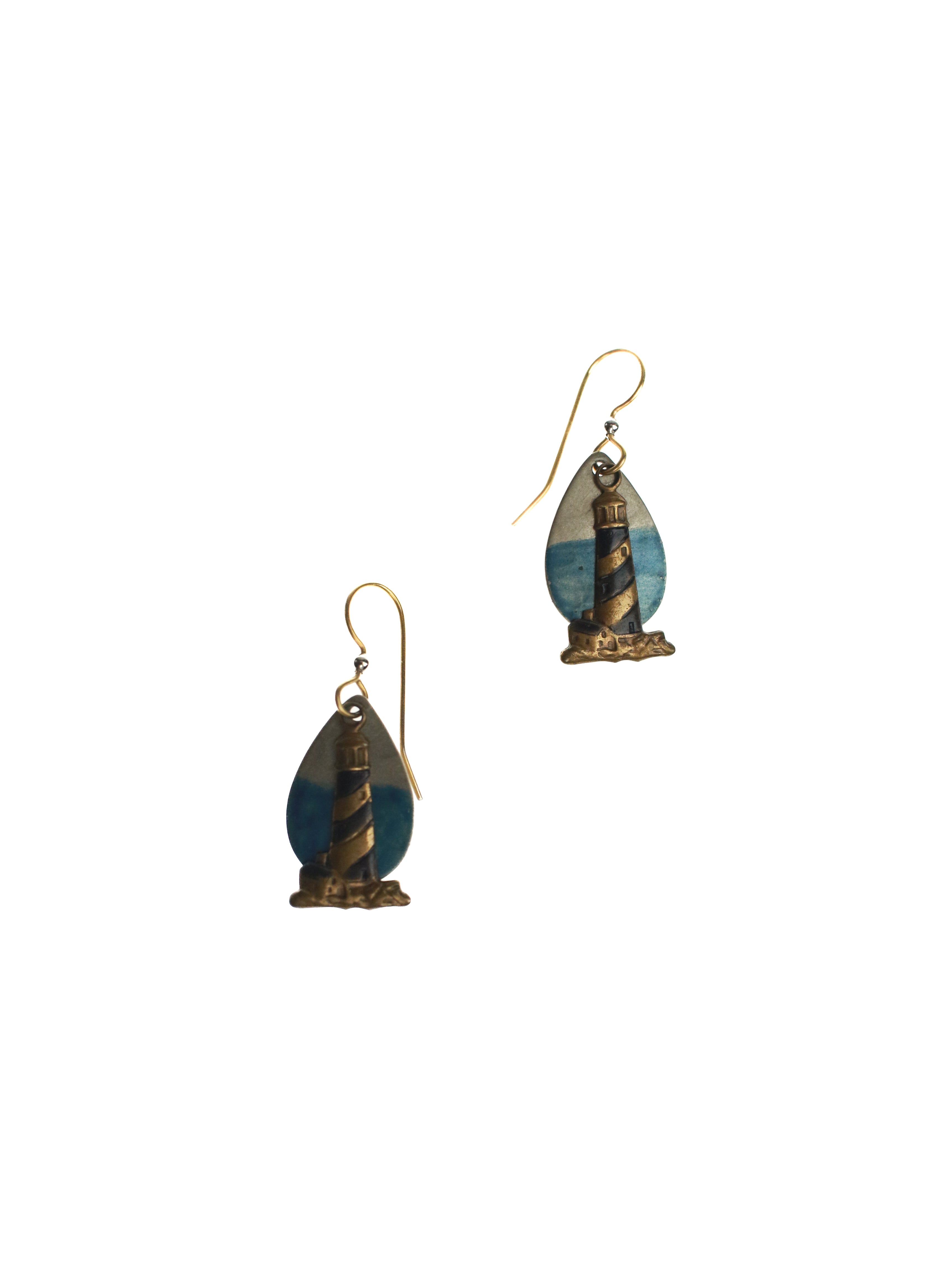 Lighthouse Earrings | Whit's Vintage Picks