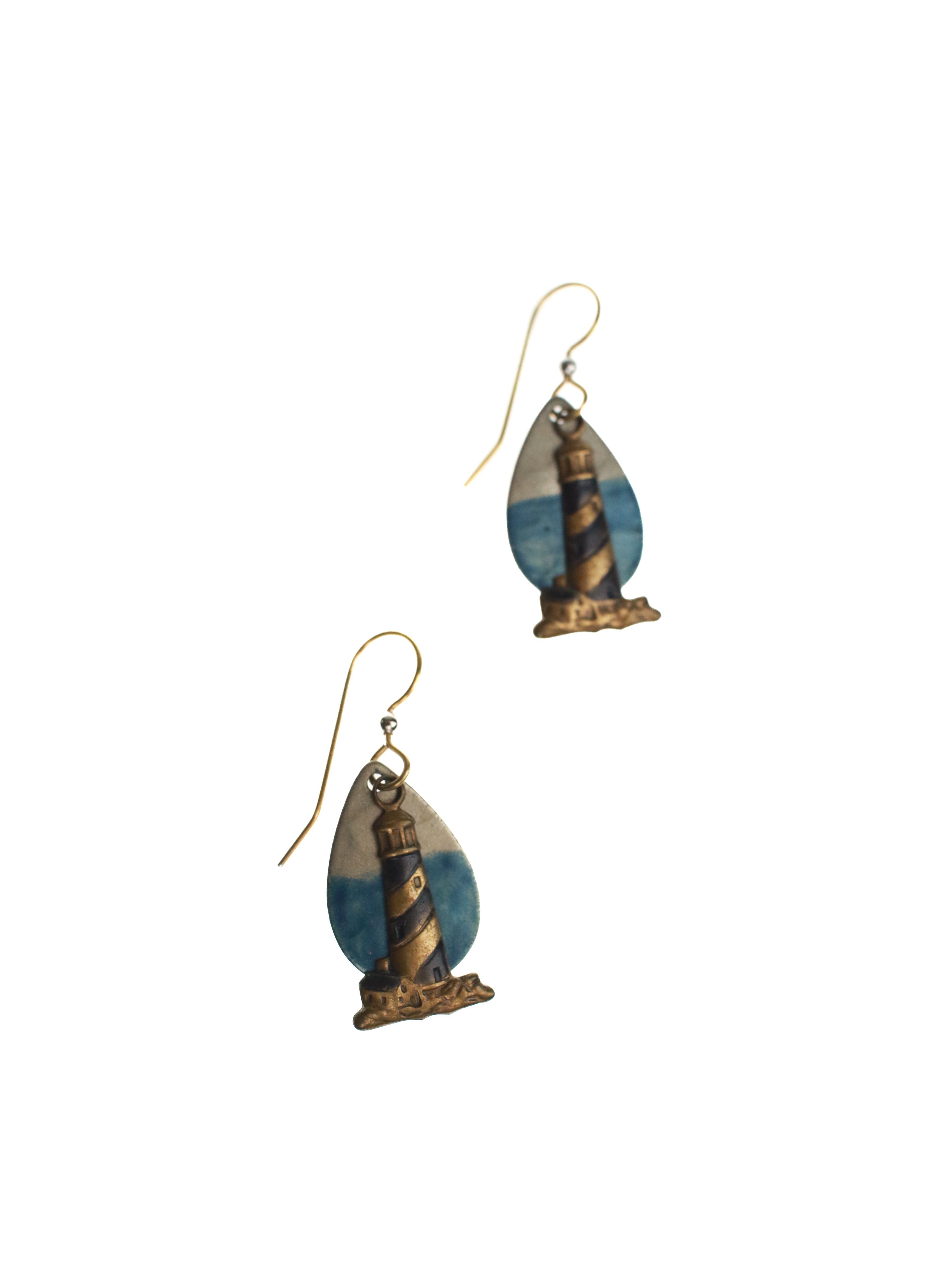 Lighthouse Earrings | Whit's Vintage Picks