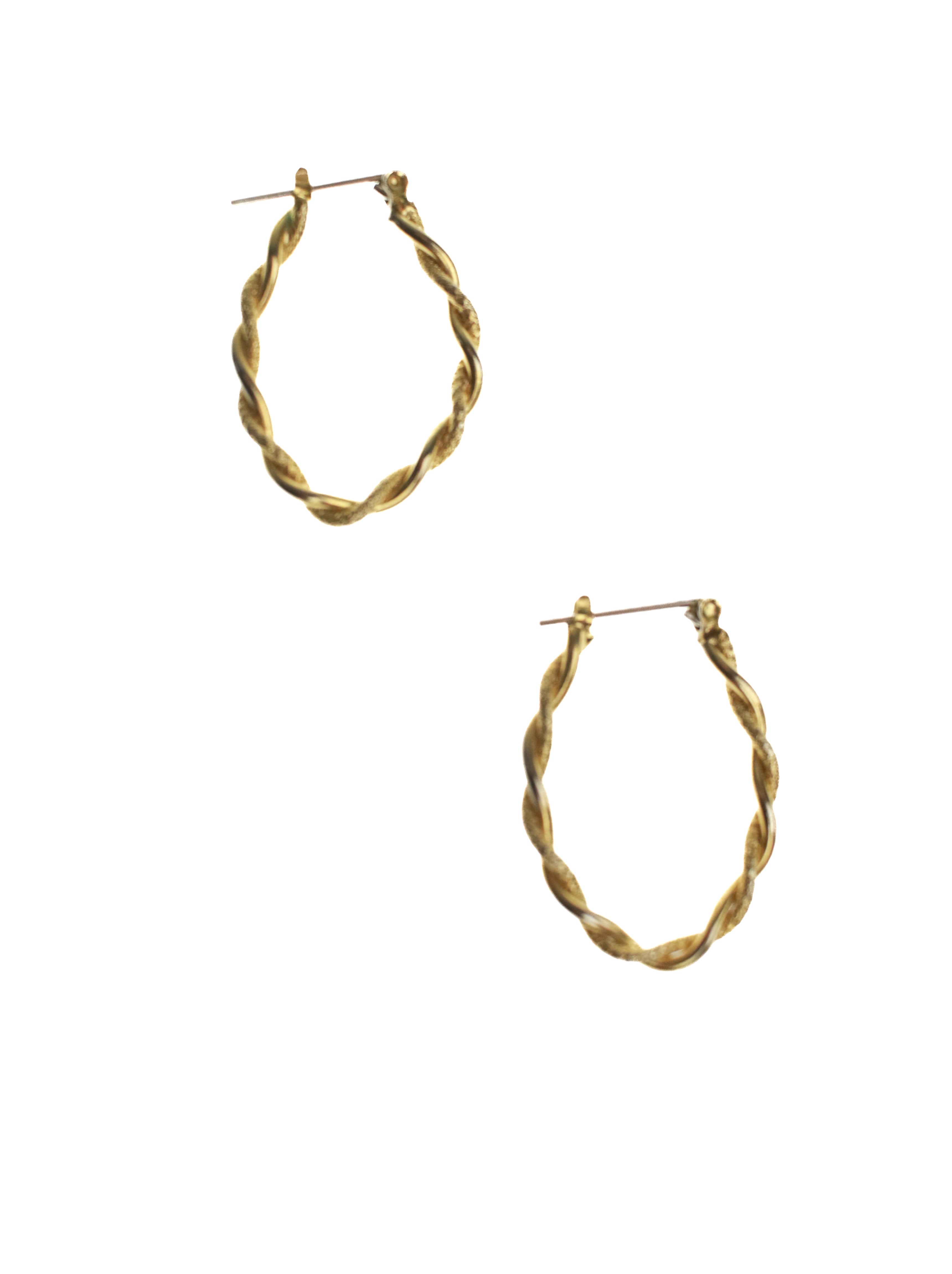 Twist Drape Hoops | Whit's Vintage Picks