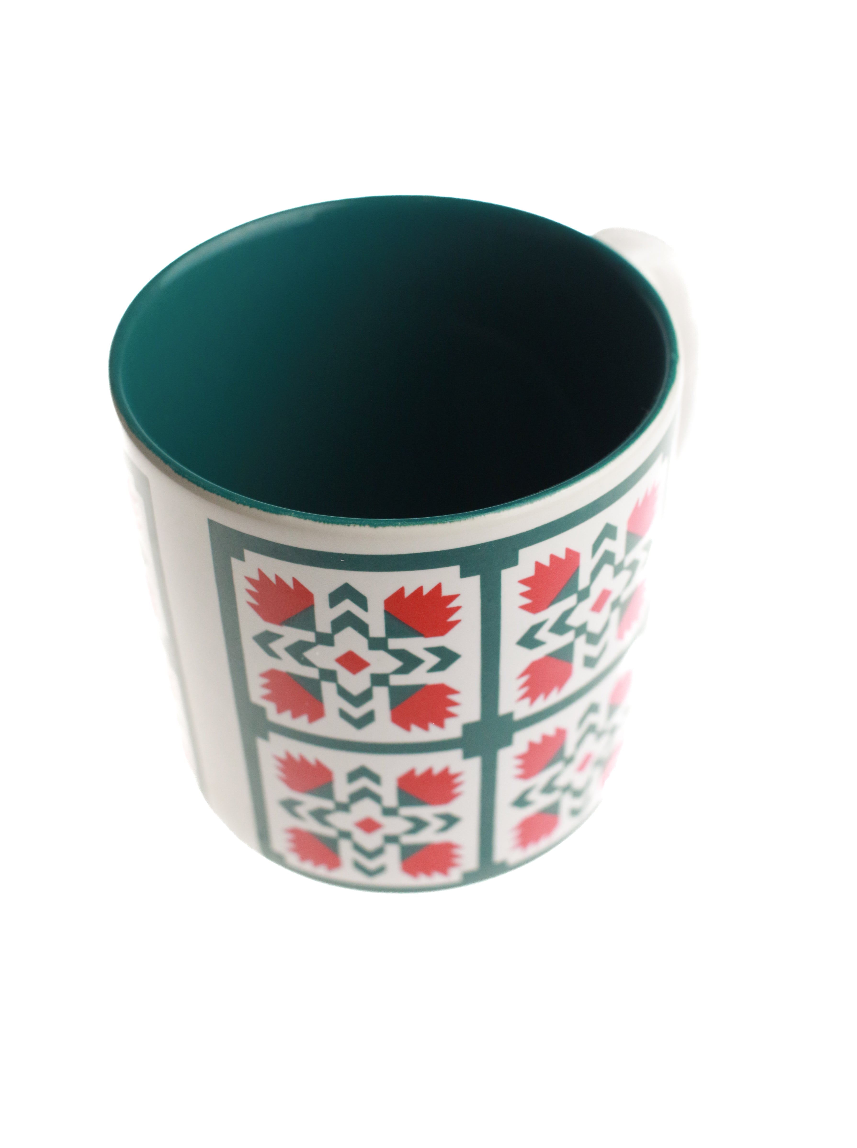 Christmas Quilt Mug (Set of 4) | Whit's Vintage Picks