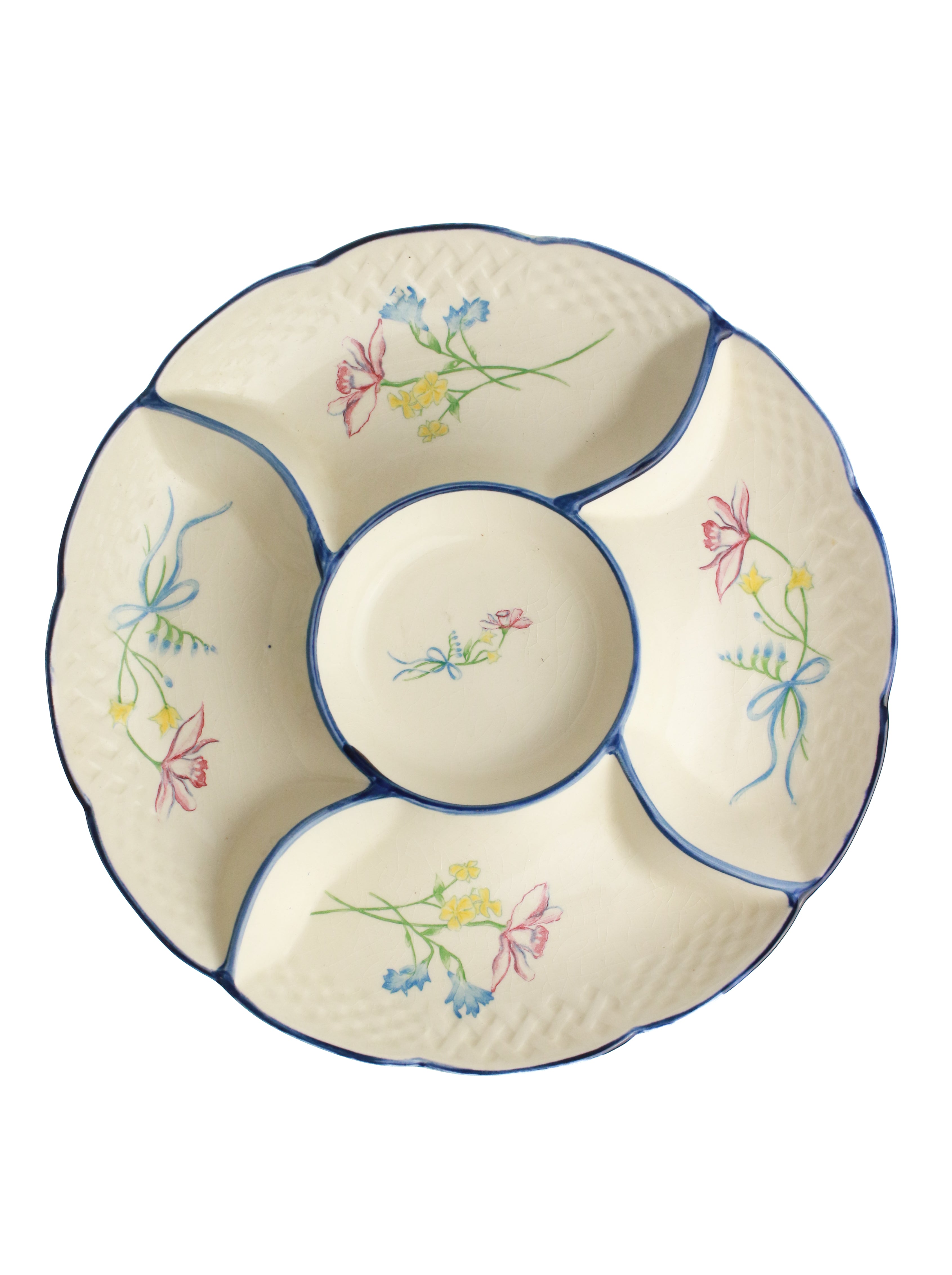 Bridal Luncheon Divided Tray | Whit's Vintage Picks