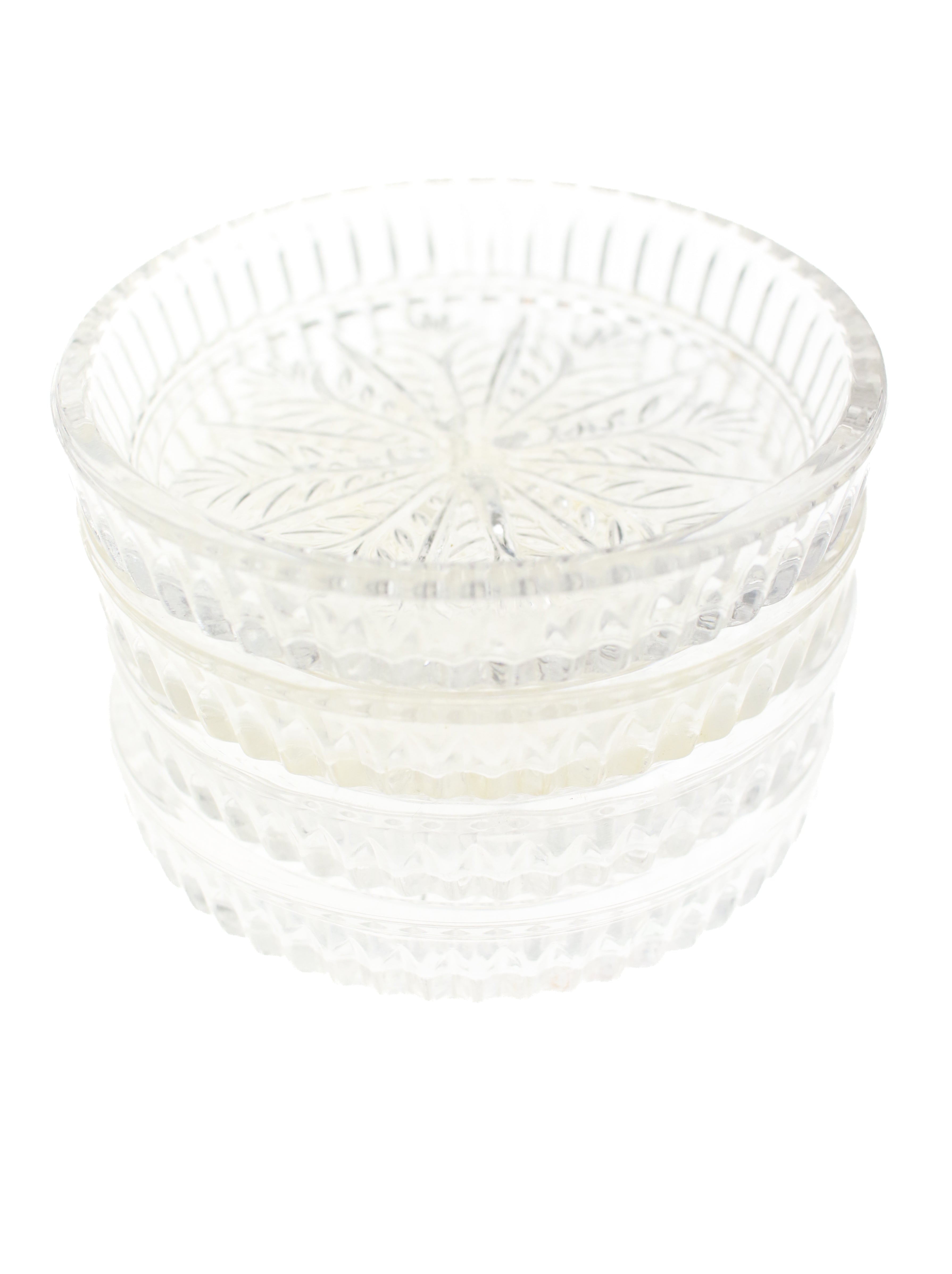 Snowflake Glass Coaster (Set of 8) | Whit's Vintage Picks