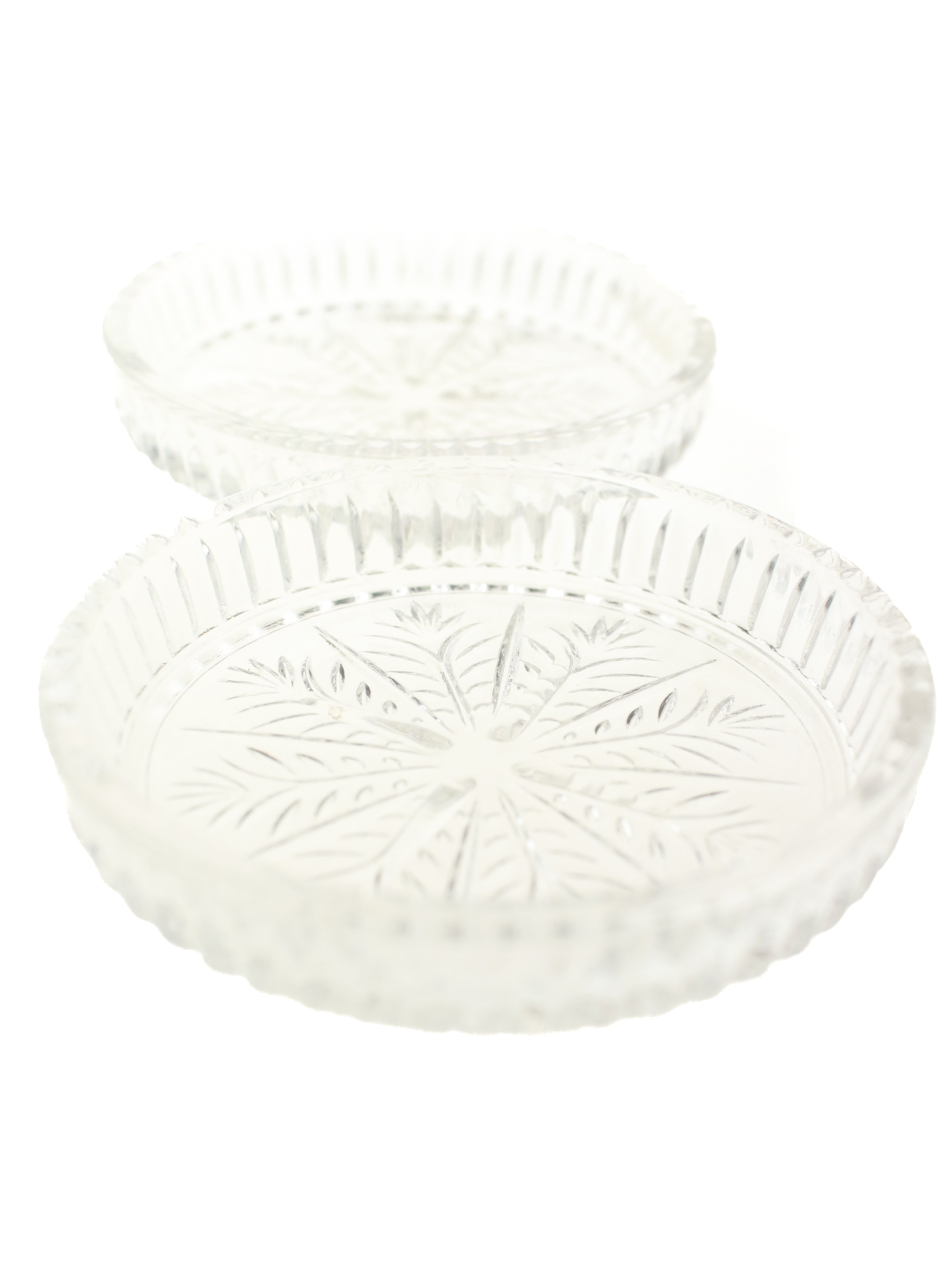 Snowflake Glass Coaster (Set of 8) | Whit's Vintage Picks