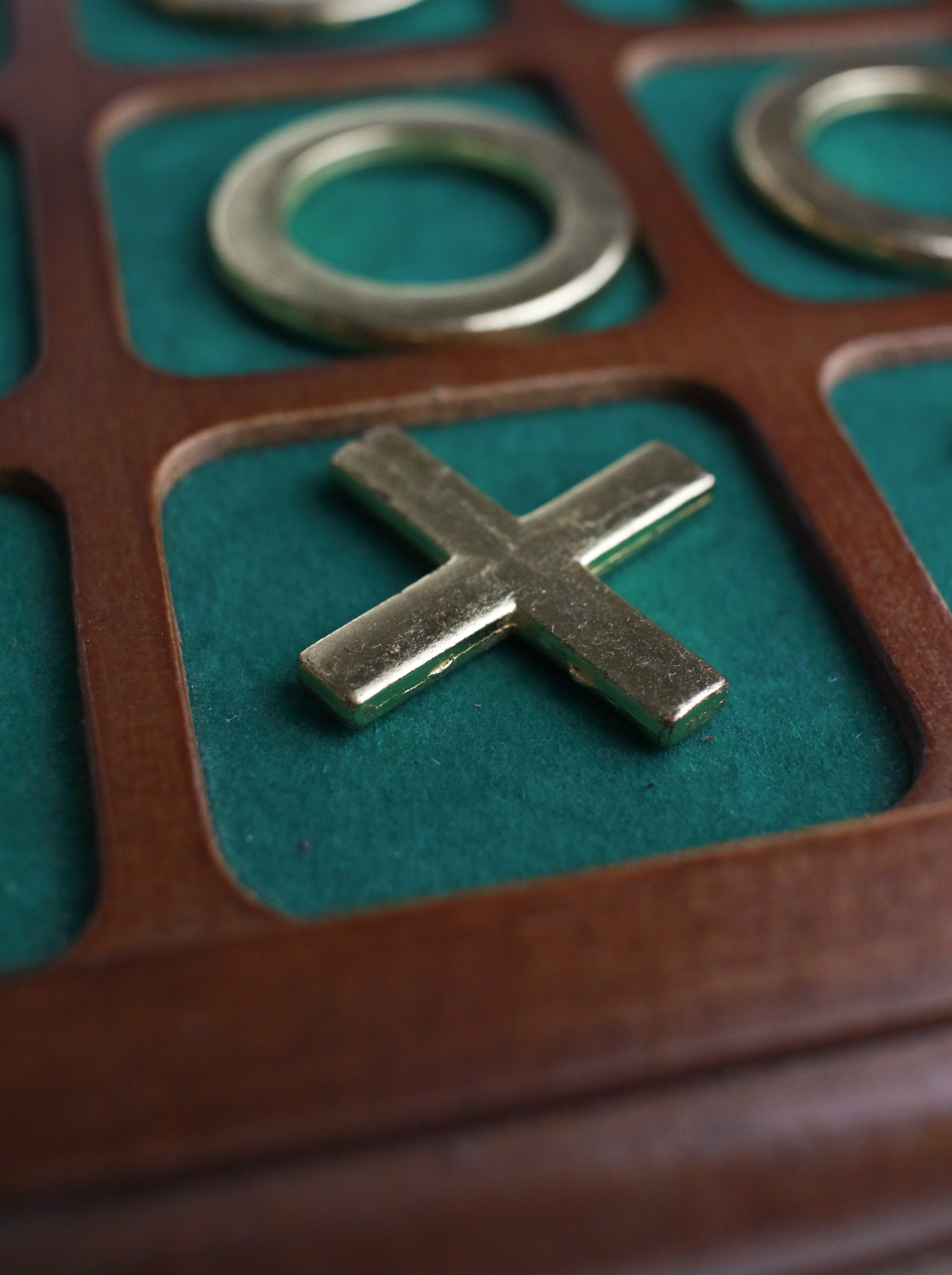 Coffee Table Tic Tac Toe | Whit's Vintage Picks