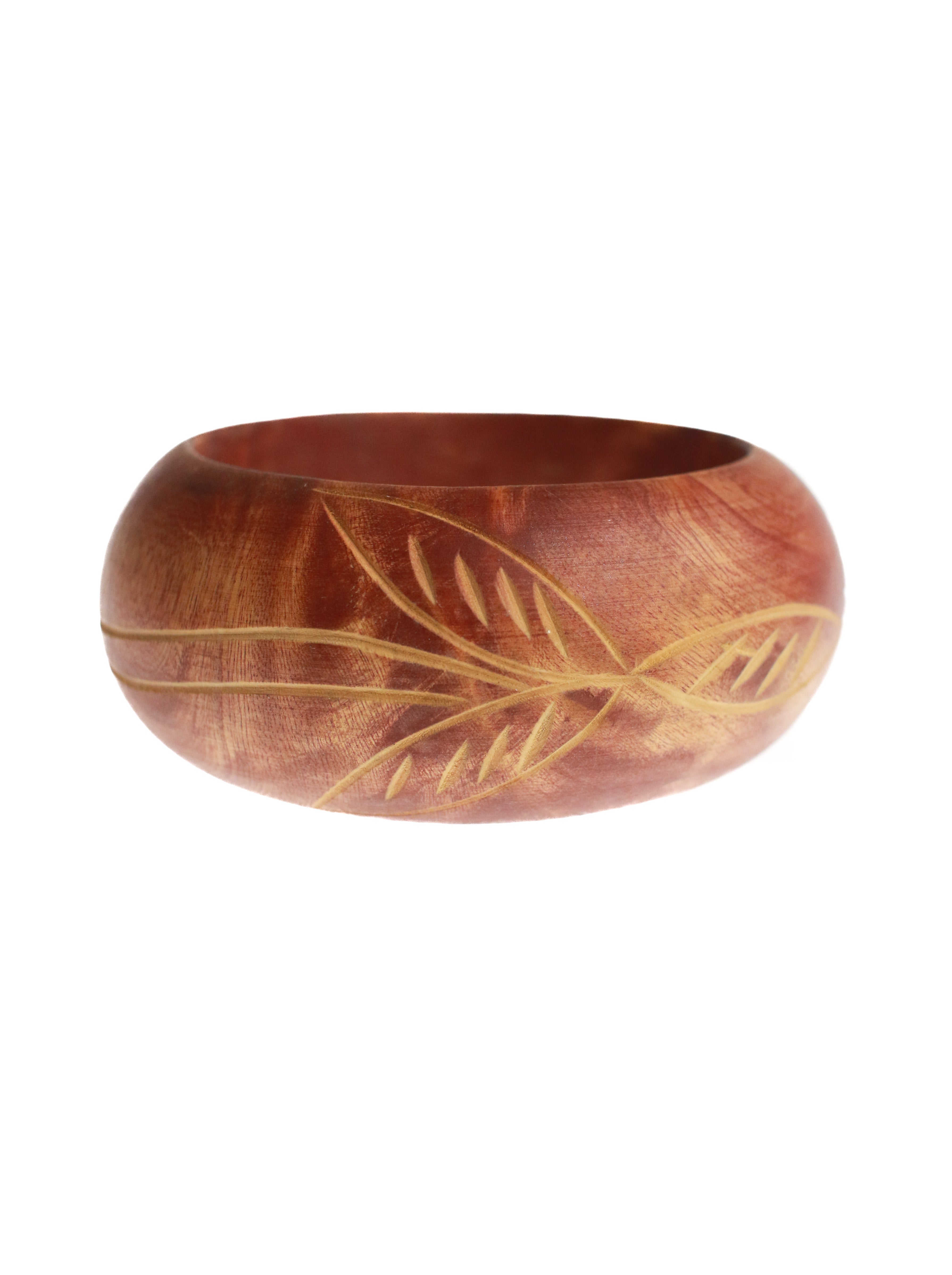 Etched Wood Bangle | Whit's Vintage Picks