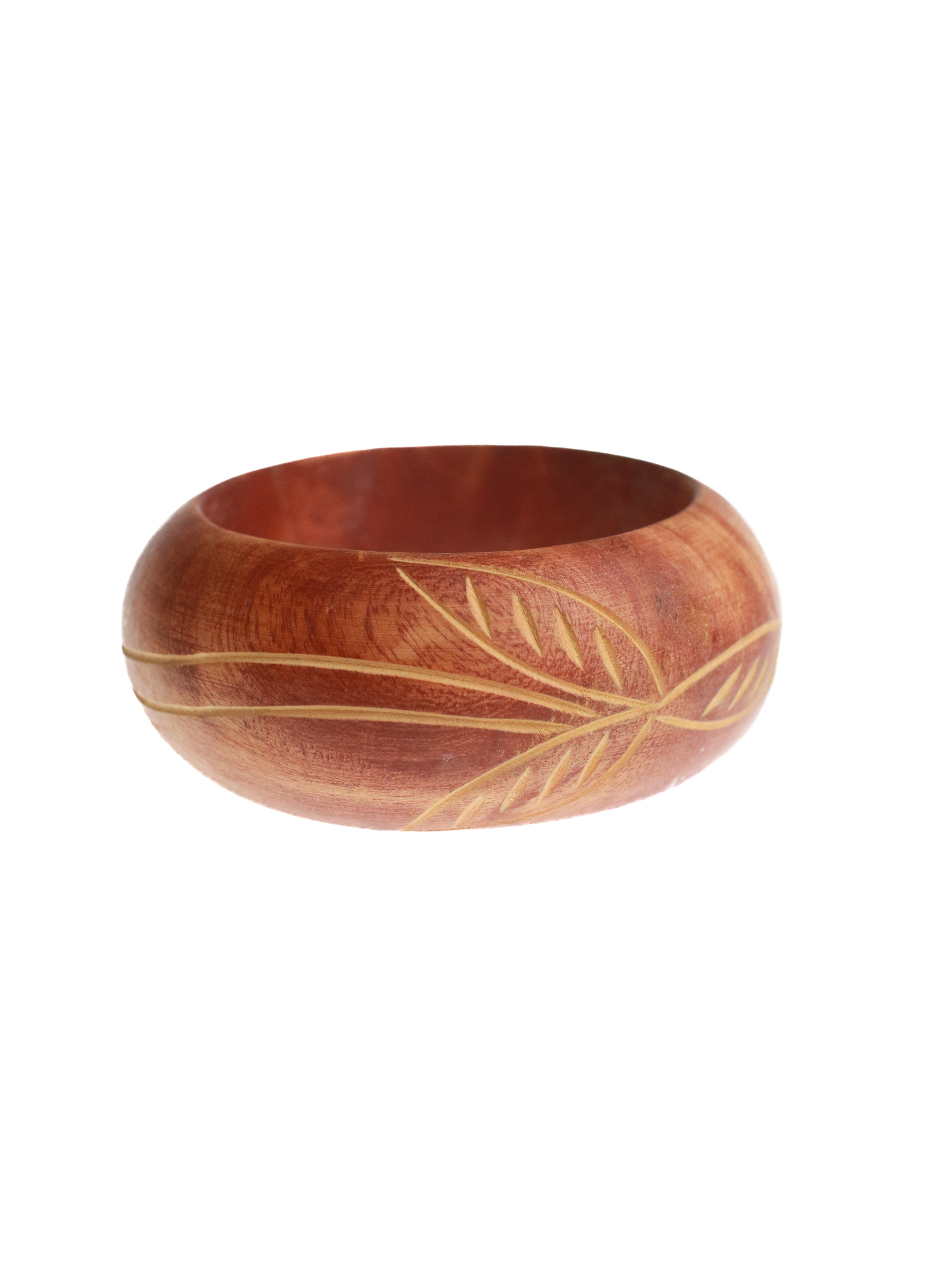 Etched Wood Bangle | Whit's Vintage Picks
