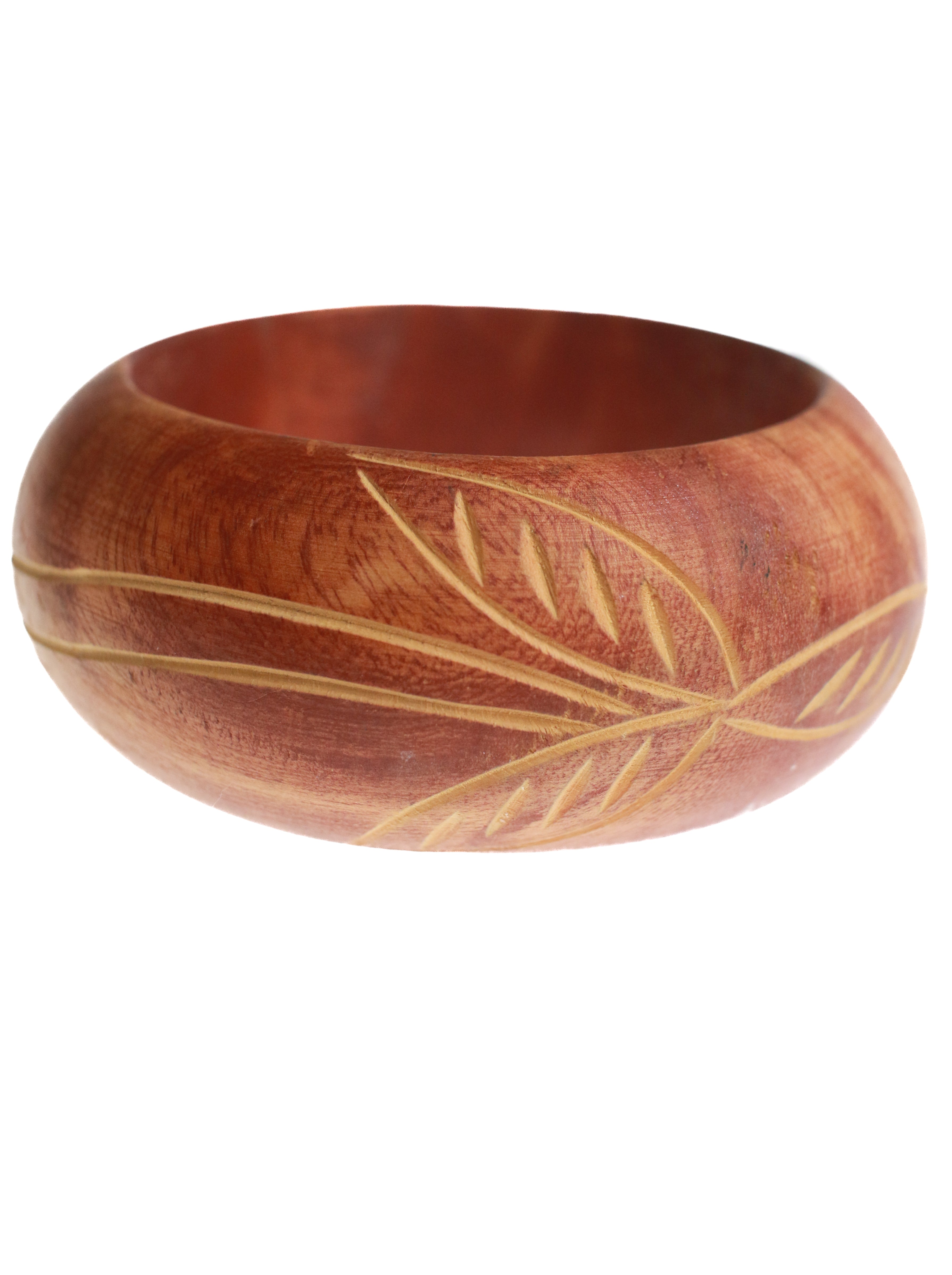 Etched Wood Bangle | Whit's Vintage Picks