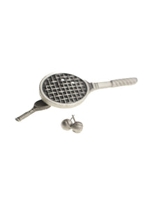Tennis Pin & Earrings | Whit's Vintage Picks