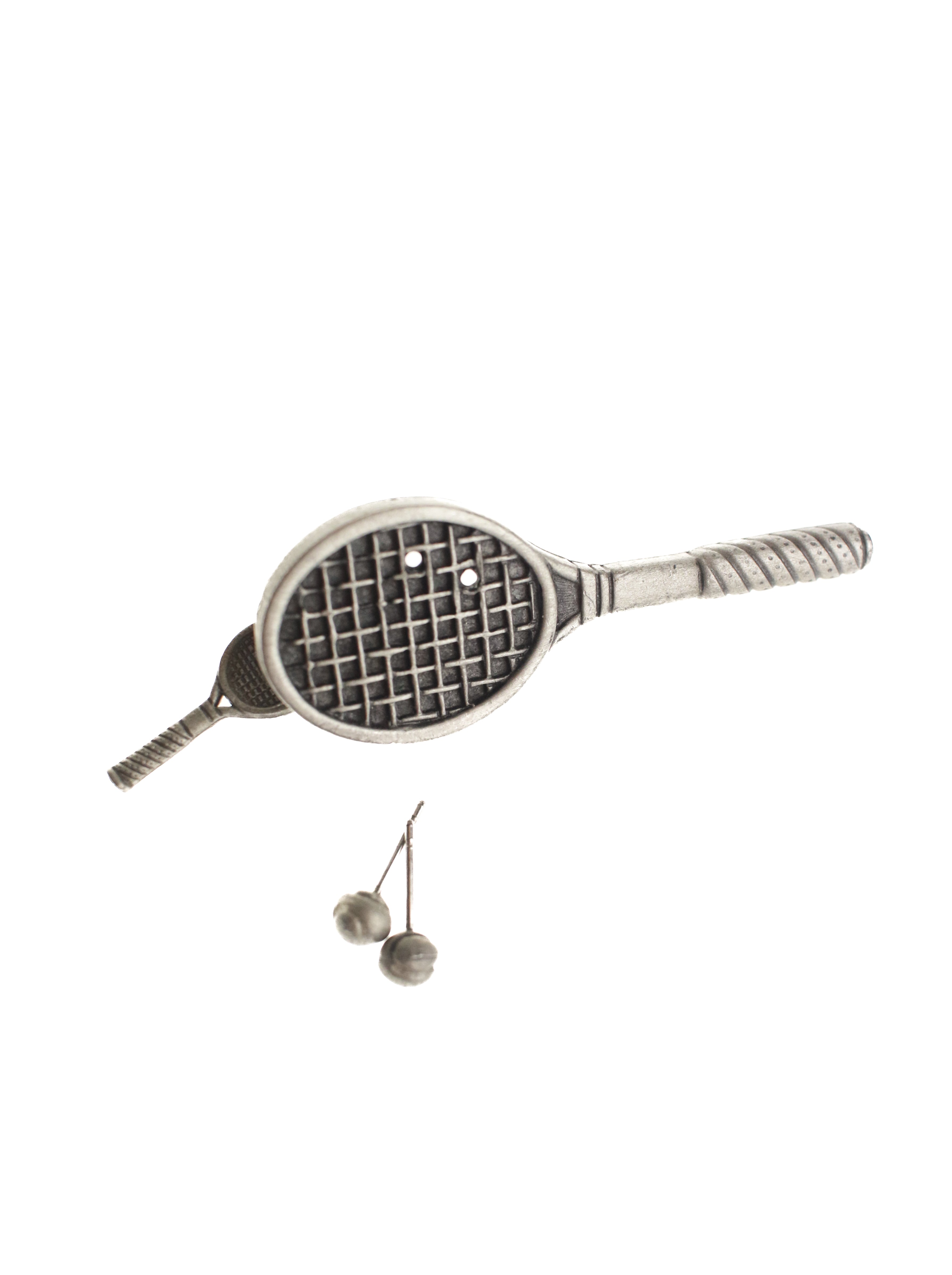 Tennis Pin & Earrings | Whit's Vintage Picks