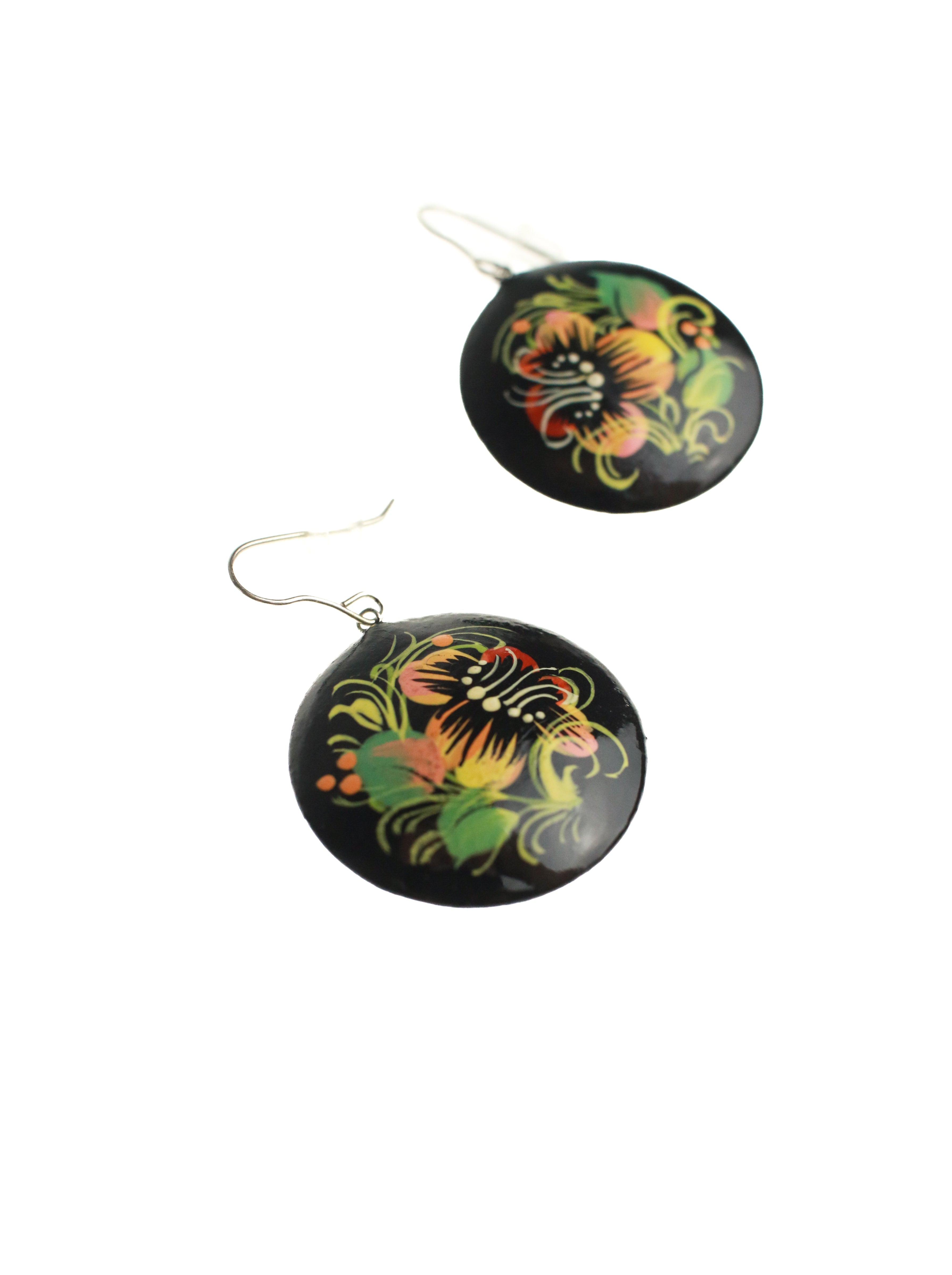 Painterly Earrings | Whit's Vintage Picks