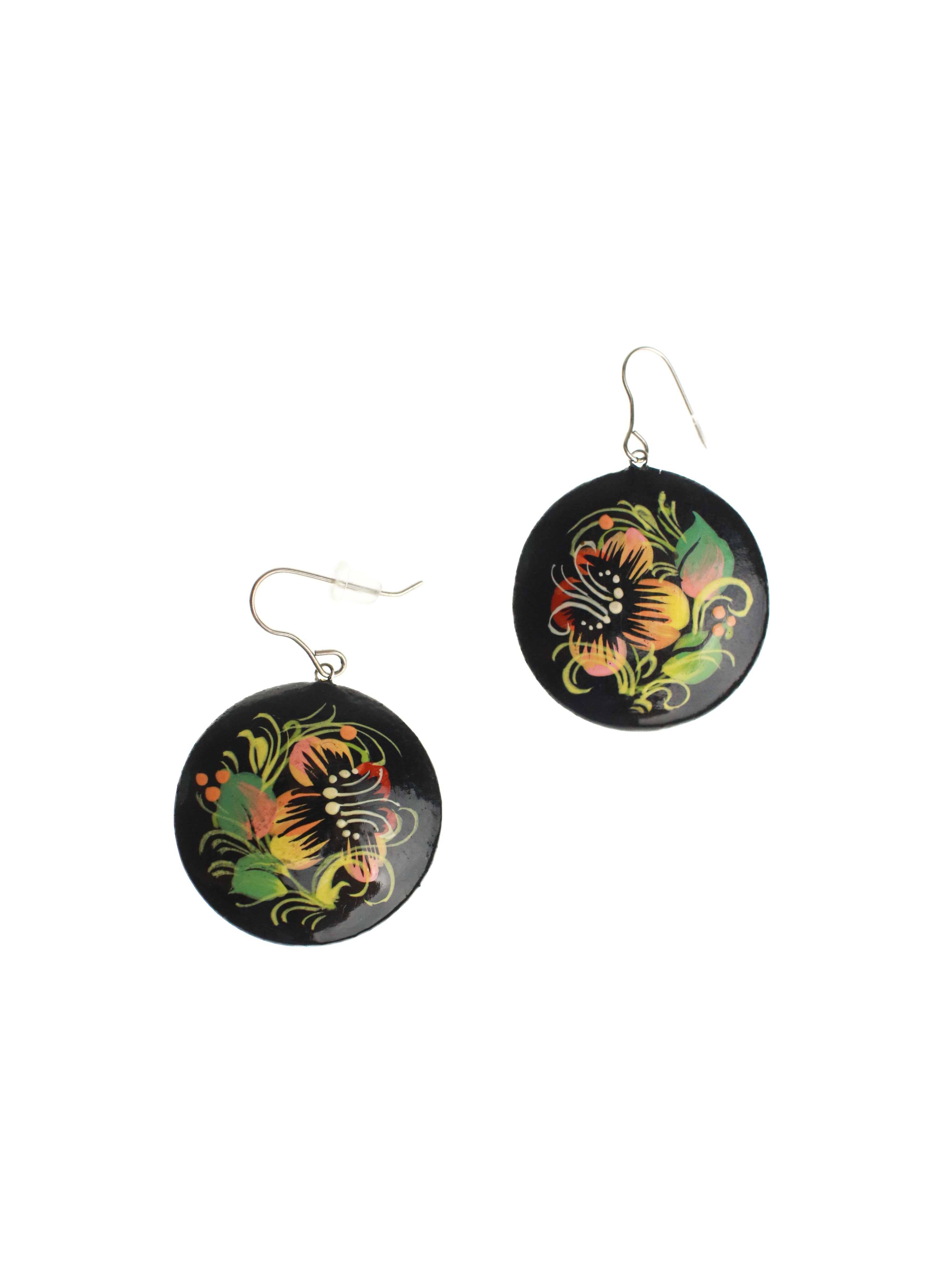 Painterly Earrings | Whit's Vintage Picks