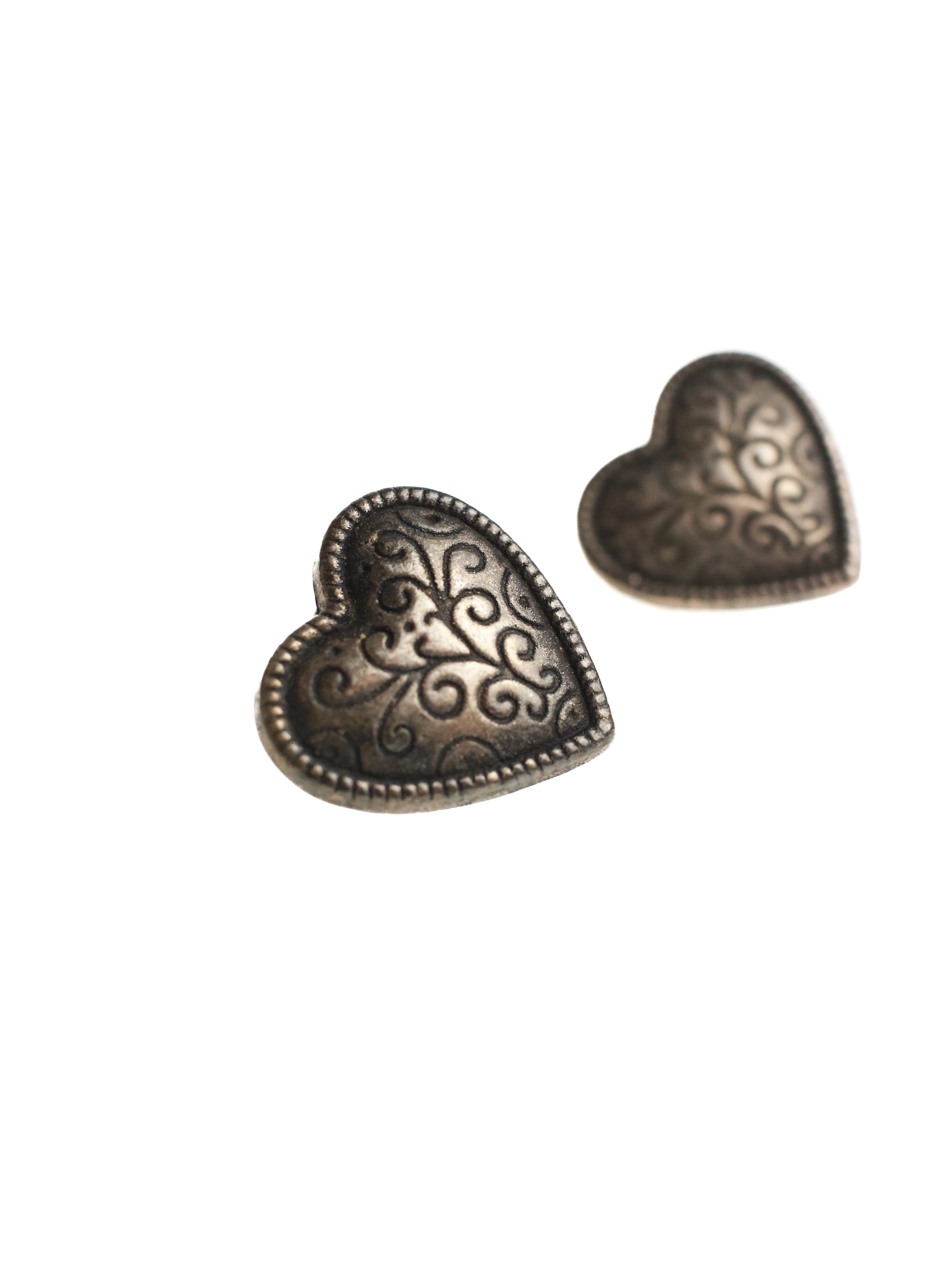 Dolly Heart Earrings | Whit's Vintage Picks