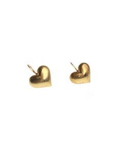 Puff Heart Earrings | Whit's Vintage Picks
