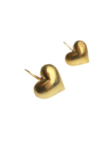 Puff Heart Earrings | Whit's Vintage Picks