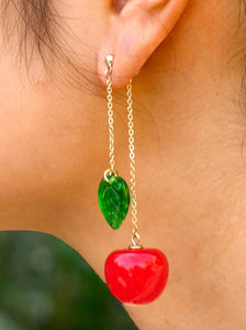 Cherry Bomb Layered Earrings