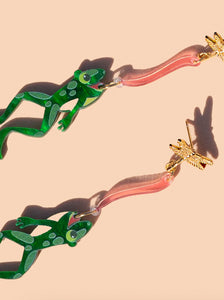 Leap Frog Earrings