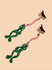 Leap Frog Earrings