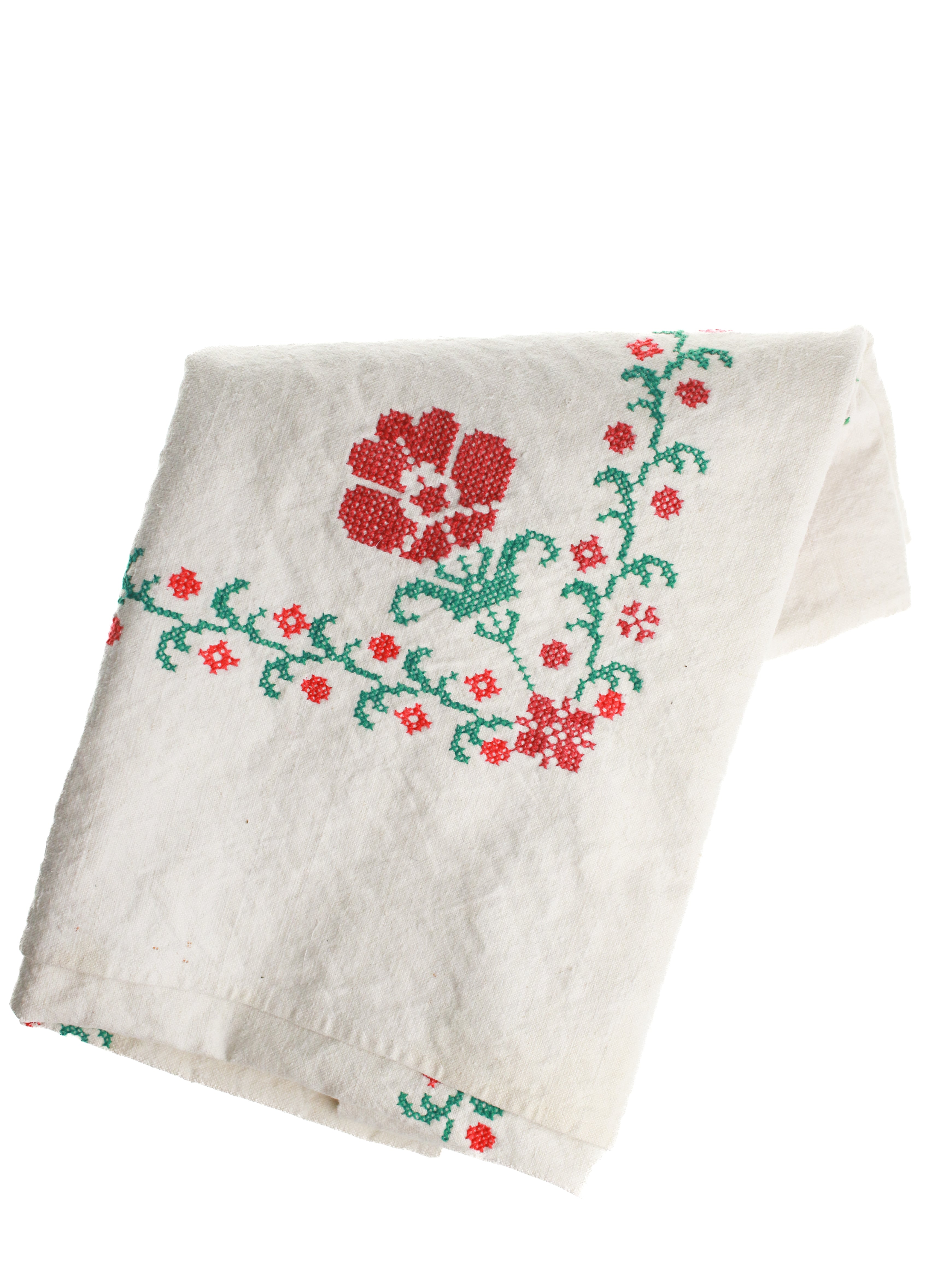 Grandma's Christmas Breakfast Cloth | Whit's Vintage Picks