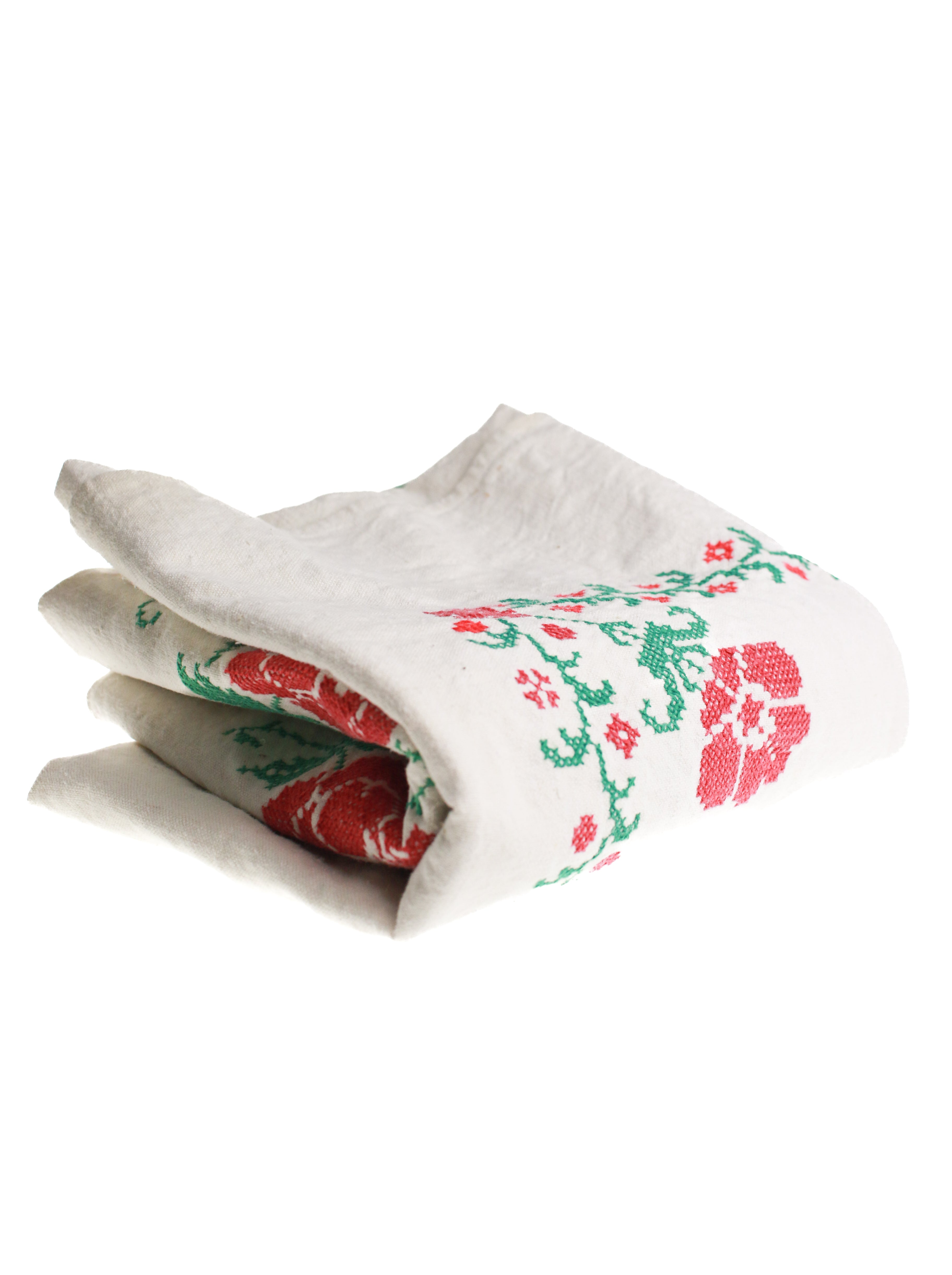 Grandma's Christmas Breakfast Cloth | Whit's Vintage Picks