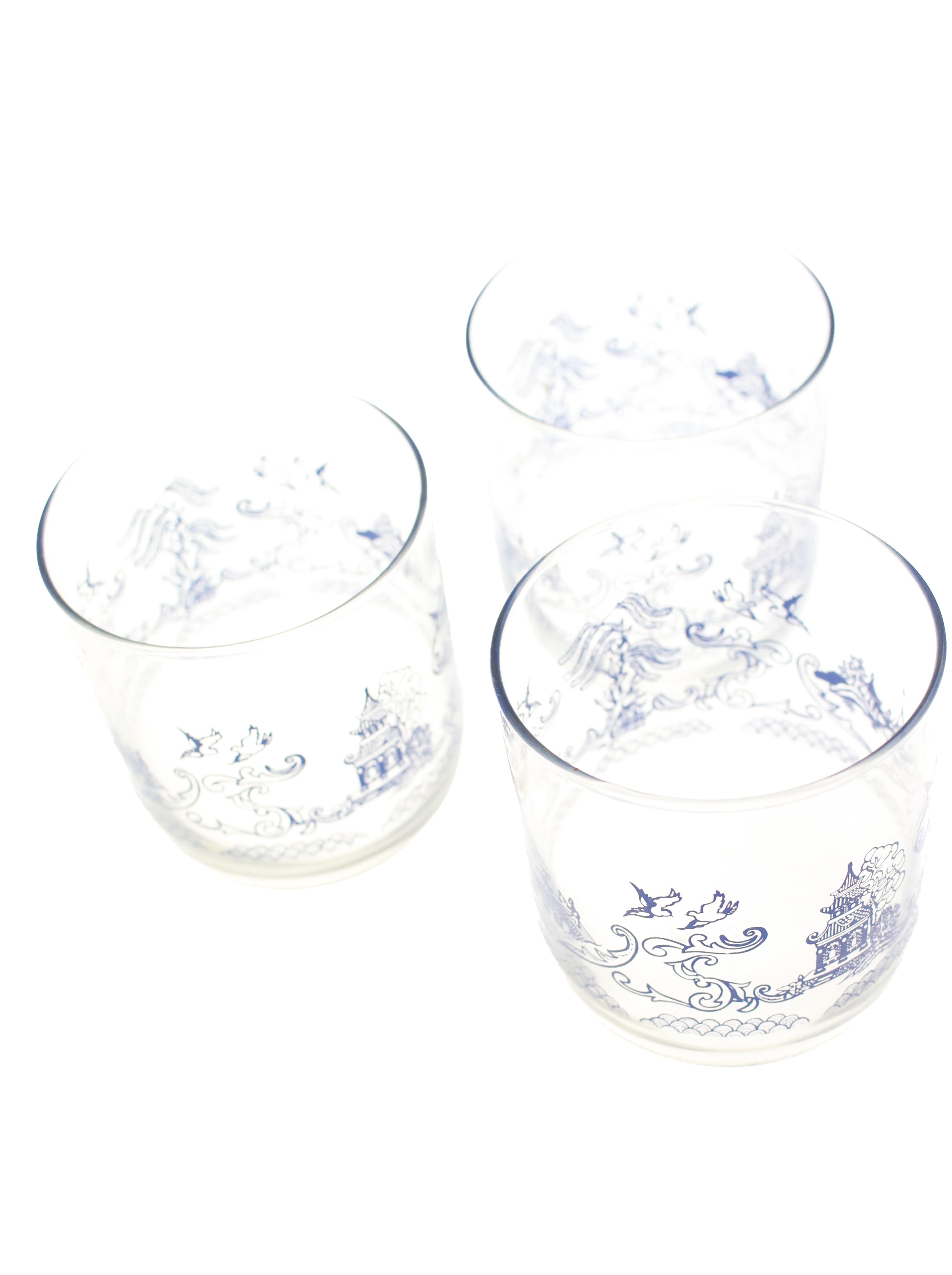 English Breakfast Juice Glasses (Set of 6)