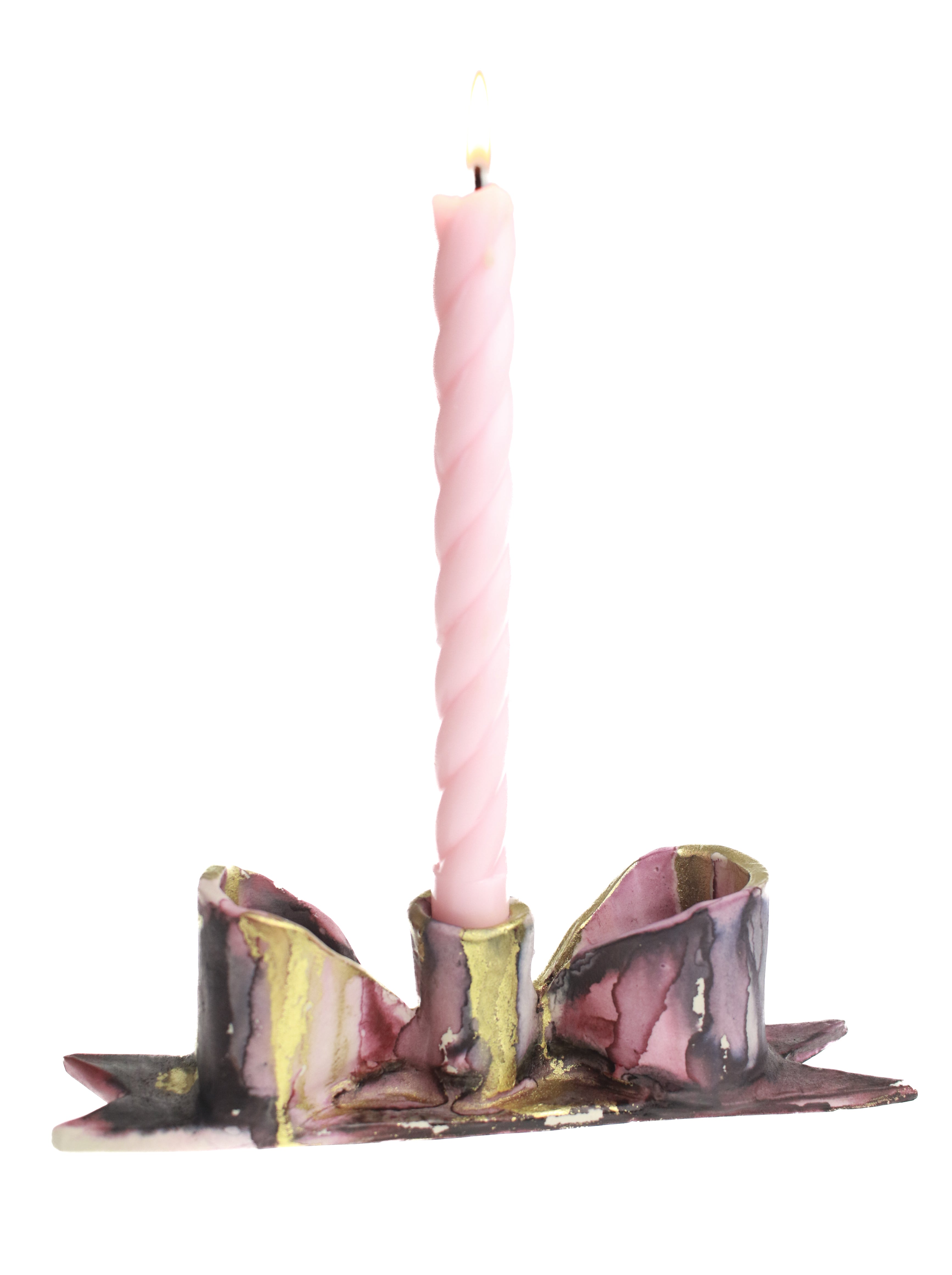 WW x The Clay Moon Bow Taper Candle Holder | No. 1