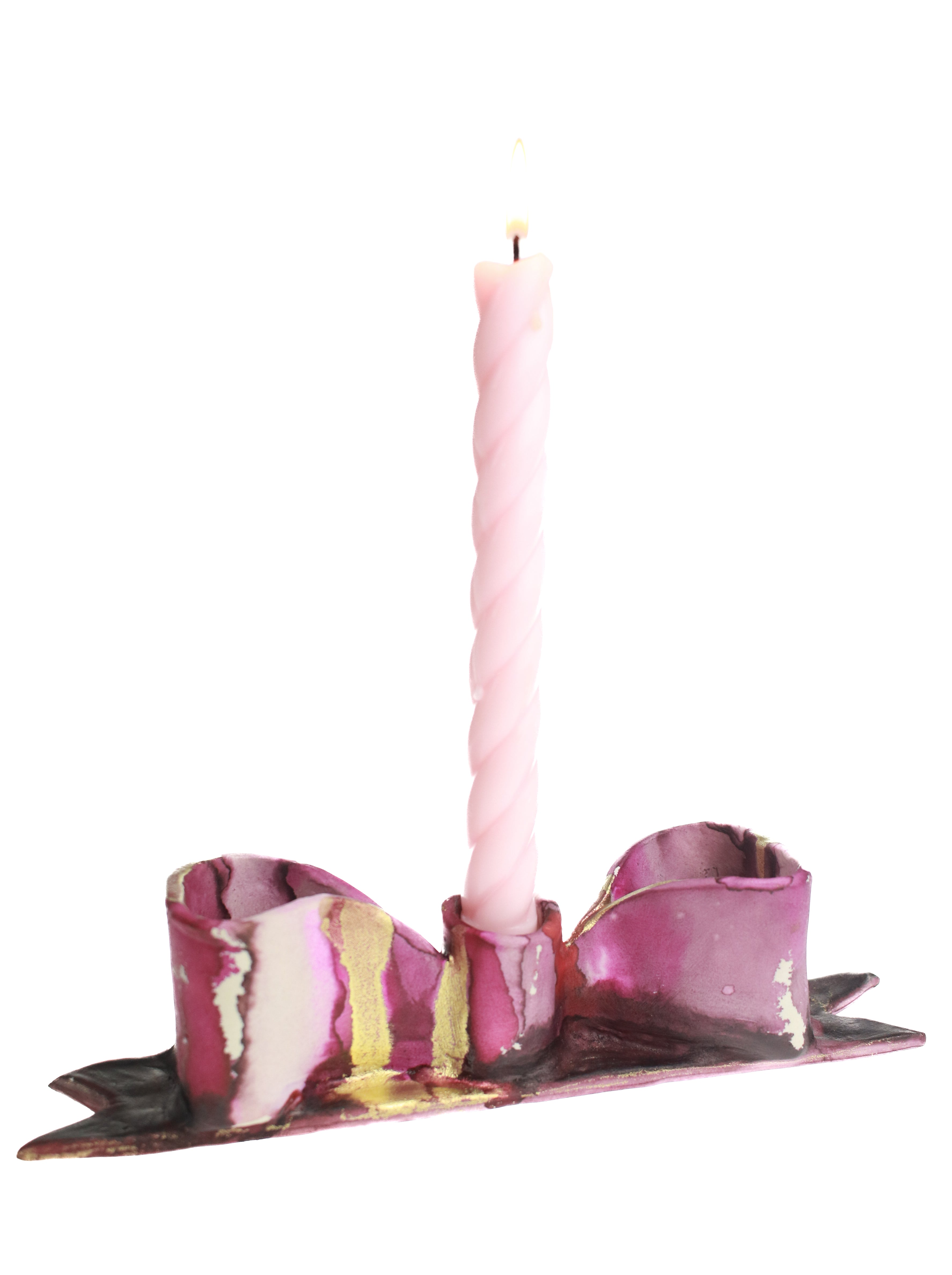 WW x The Clay Moon Bow Taper Candle Holder | No. 2