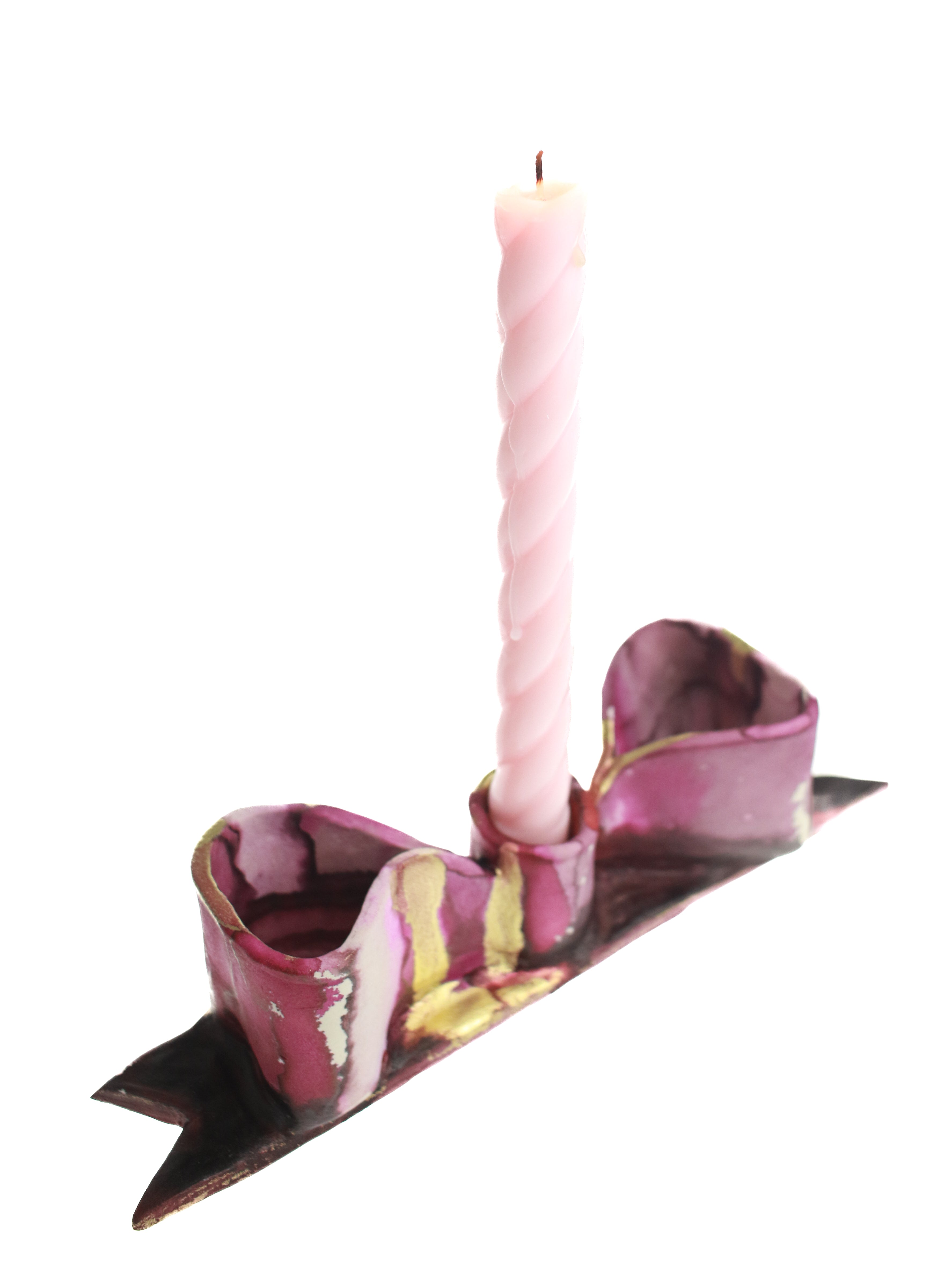 WW x The Clay Moon Bow Taper Candle Holder | No. 2