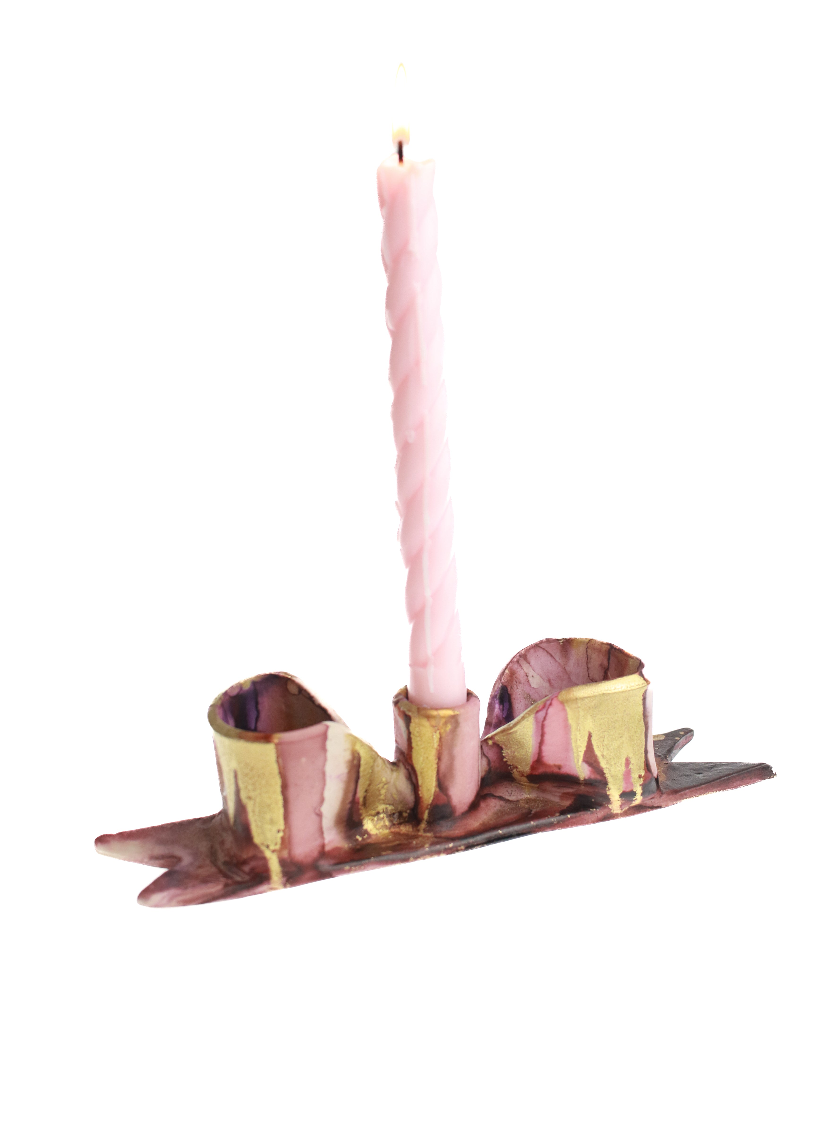 WW x The Clay Moon Bow Taper Candle Holder | No. 3